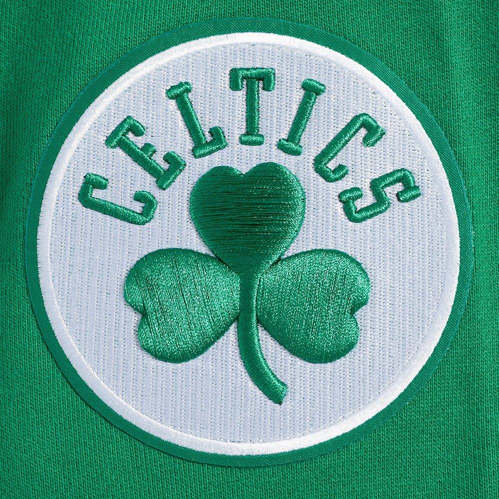 Pro Standard Men's NBA Boston Celtics Old English Crewneck -Green - GREEN Thumbnail View 7
