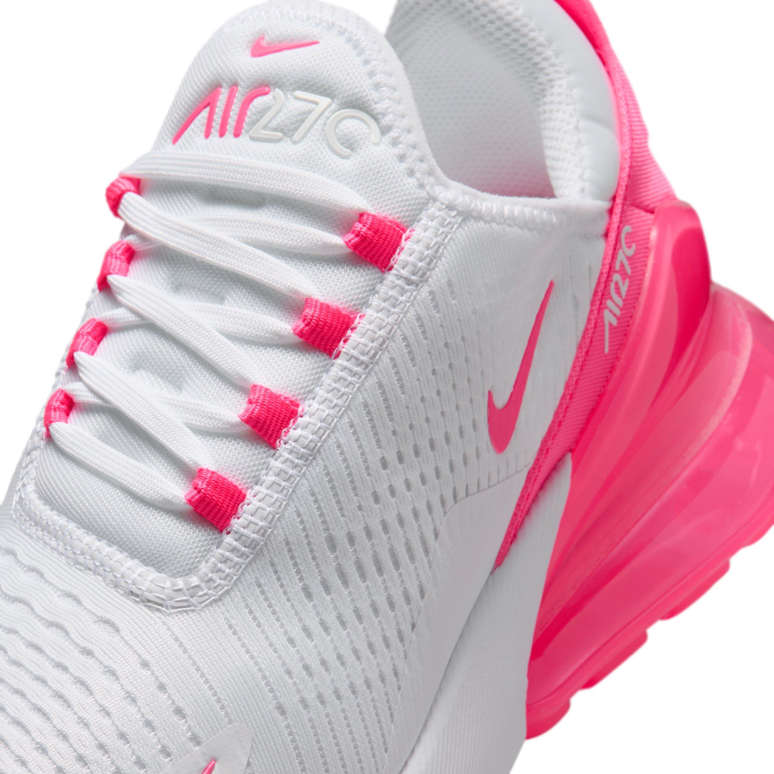 Nike Air Max 270 "White/Hyper Pink" Women's Shoe - WHITE/PINK Thumbnail View 7