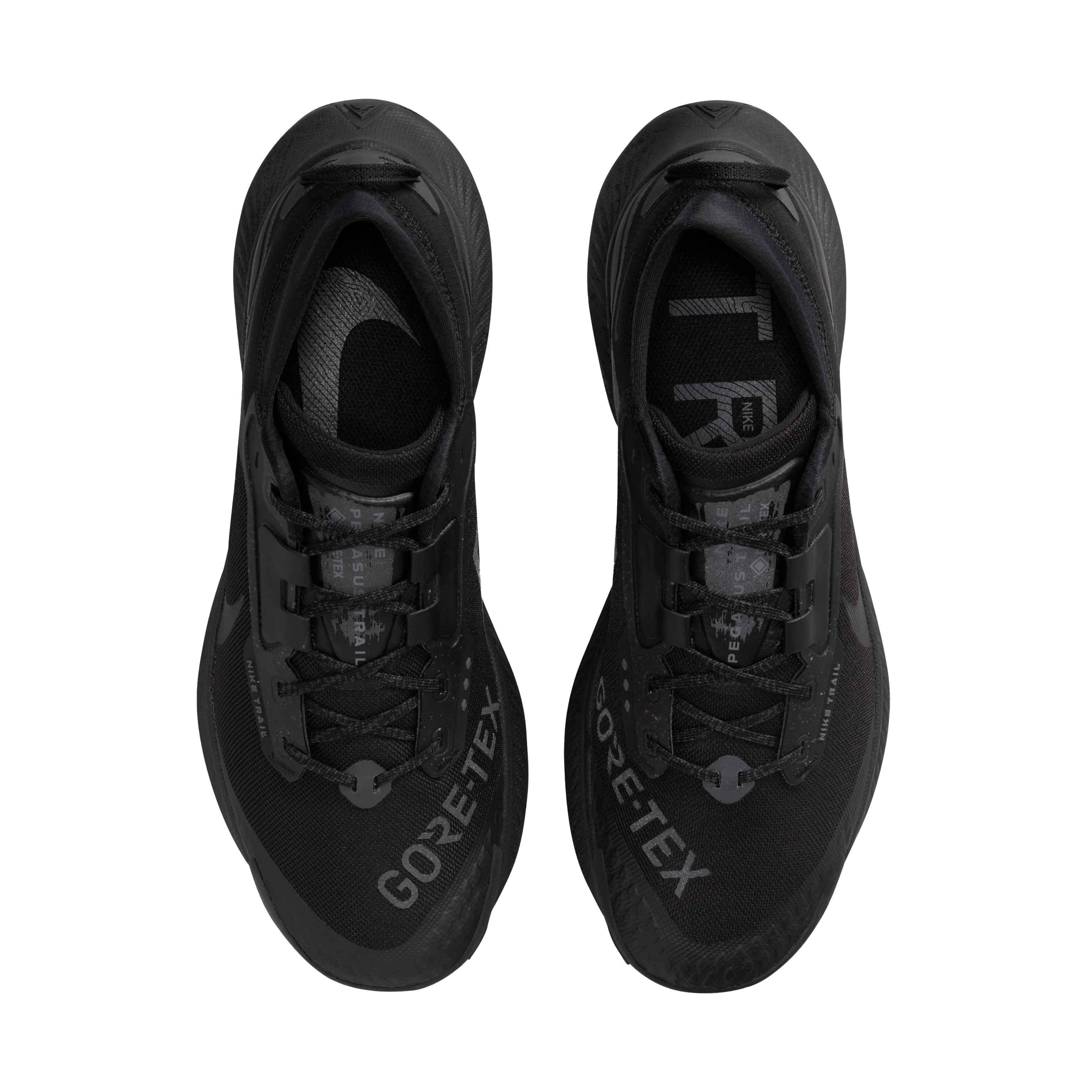 Nike Pegasus Trail 3 GORE-TEX "Black/Dark Smoke Grey/Iron Grey" Men's Weatherized Trail Running Shoe - BLACK Thumbnail View 4
