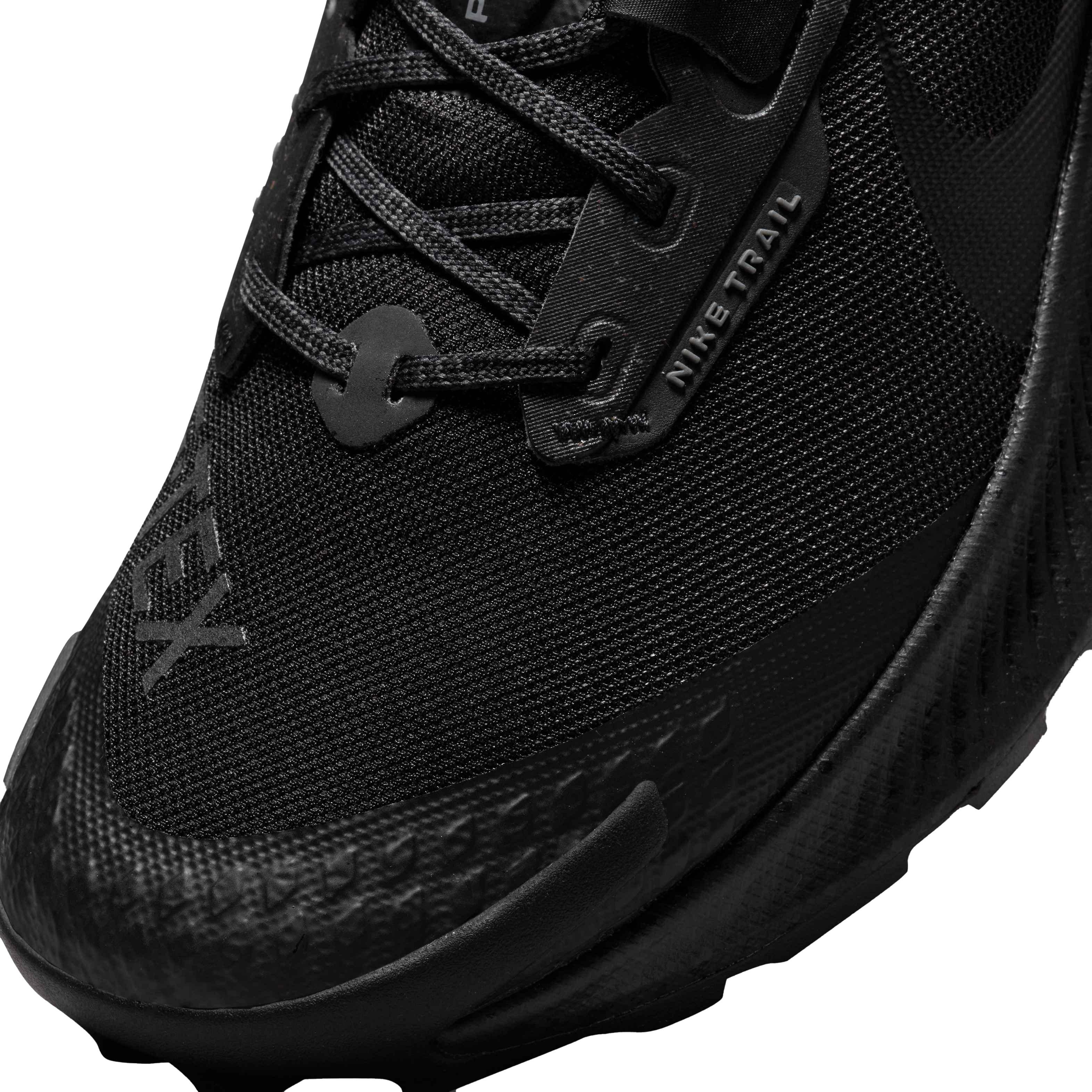 Nike Pegasus Trail 3 GORE-TEX "Black/Dark Smoke Grey/Iron Grey" Men's Weatherized Trail Running Shoe - BLACK Thumbnail View 7