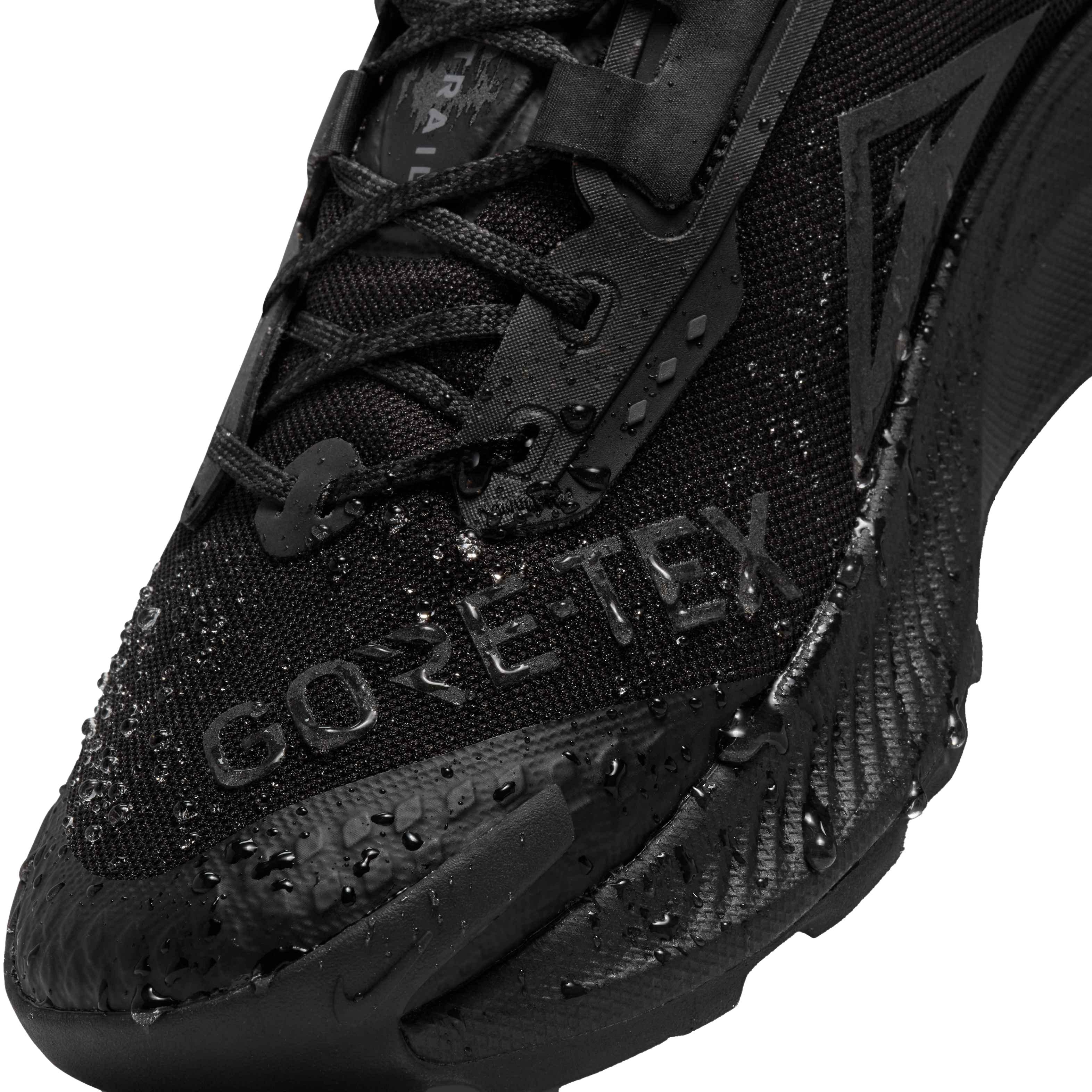 Nike Pegasus Trail 3 GORE-TEX "Black/Dark Smoke Grey/Iron Grey" Men's Weatherized Trail Running Shoe - BLACK Thumbnail View 8