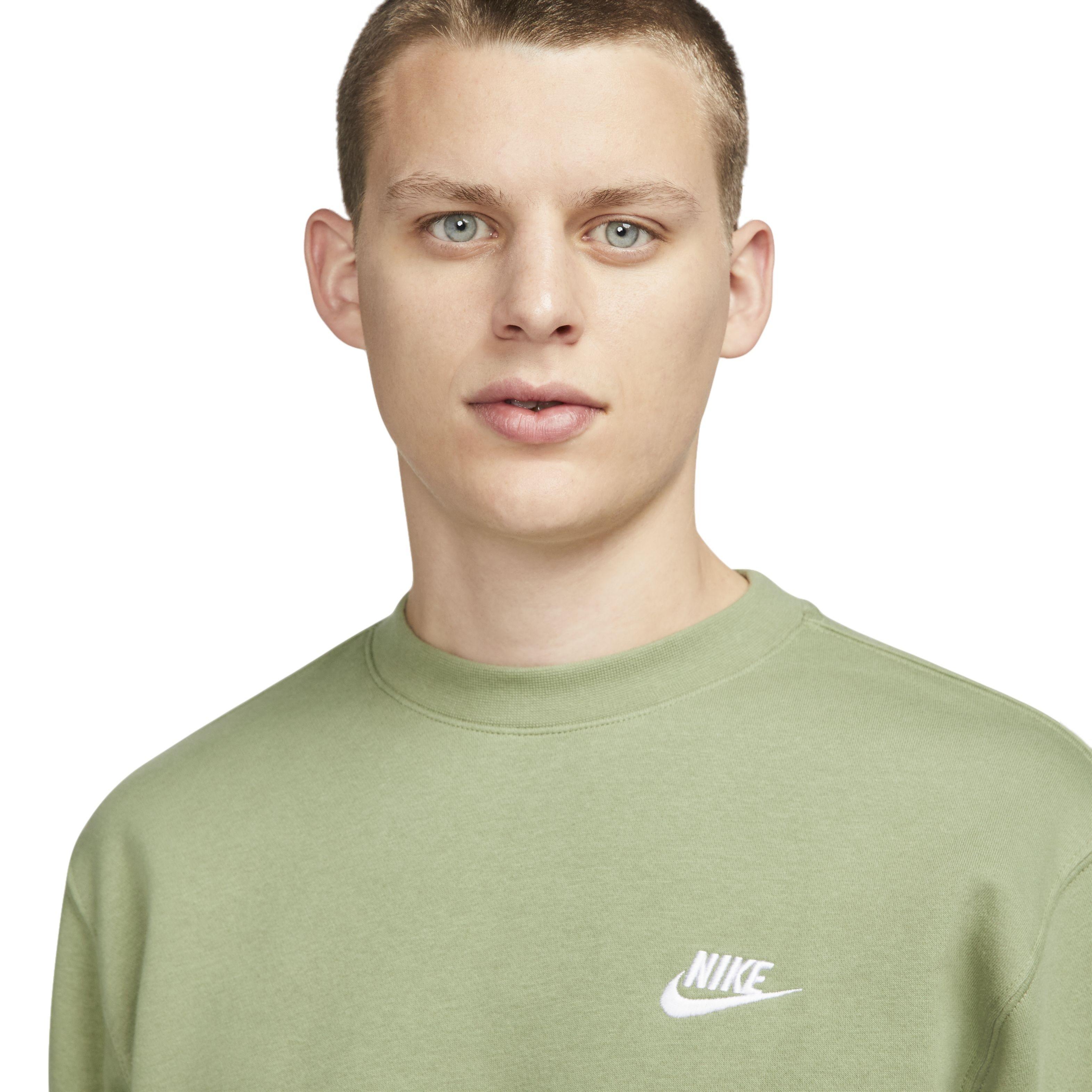 Nike Men's Sportswear Club BB Crew-Green - GREEN Thumbnail View 3