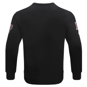 Pro Standard Men's NBA Chicago Bulls Old English Crewneck -Black
