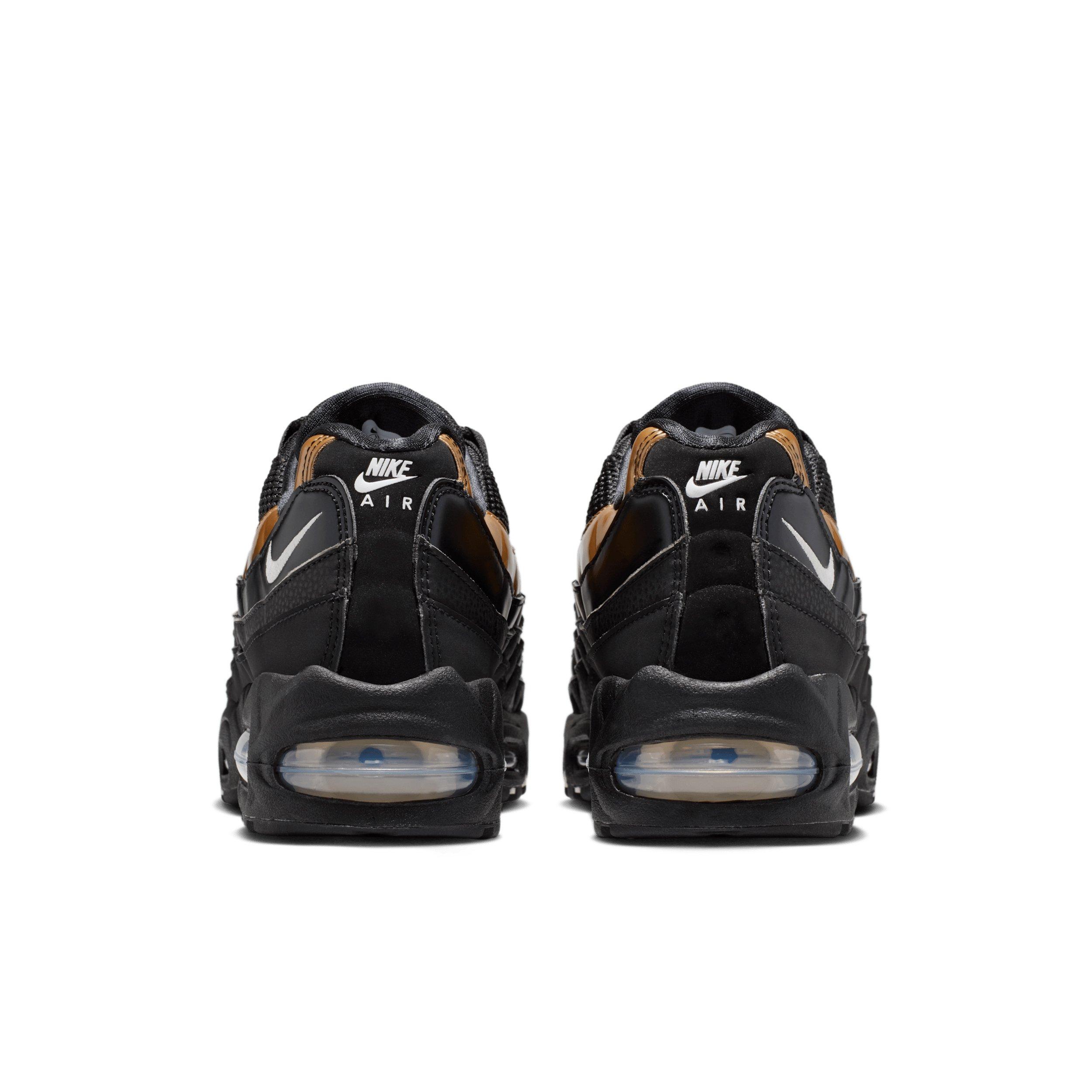 Nike Air Max 95 SE "Black/Light Charcoal/Metallic Gold/Sail" Women's Shoe - BLACK/GREY/GOLD Thumbnail View 5
