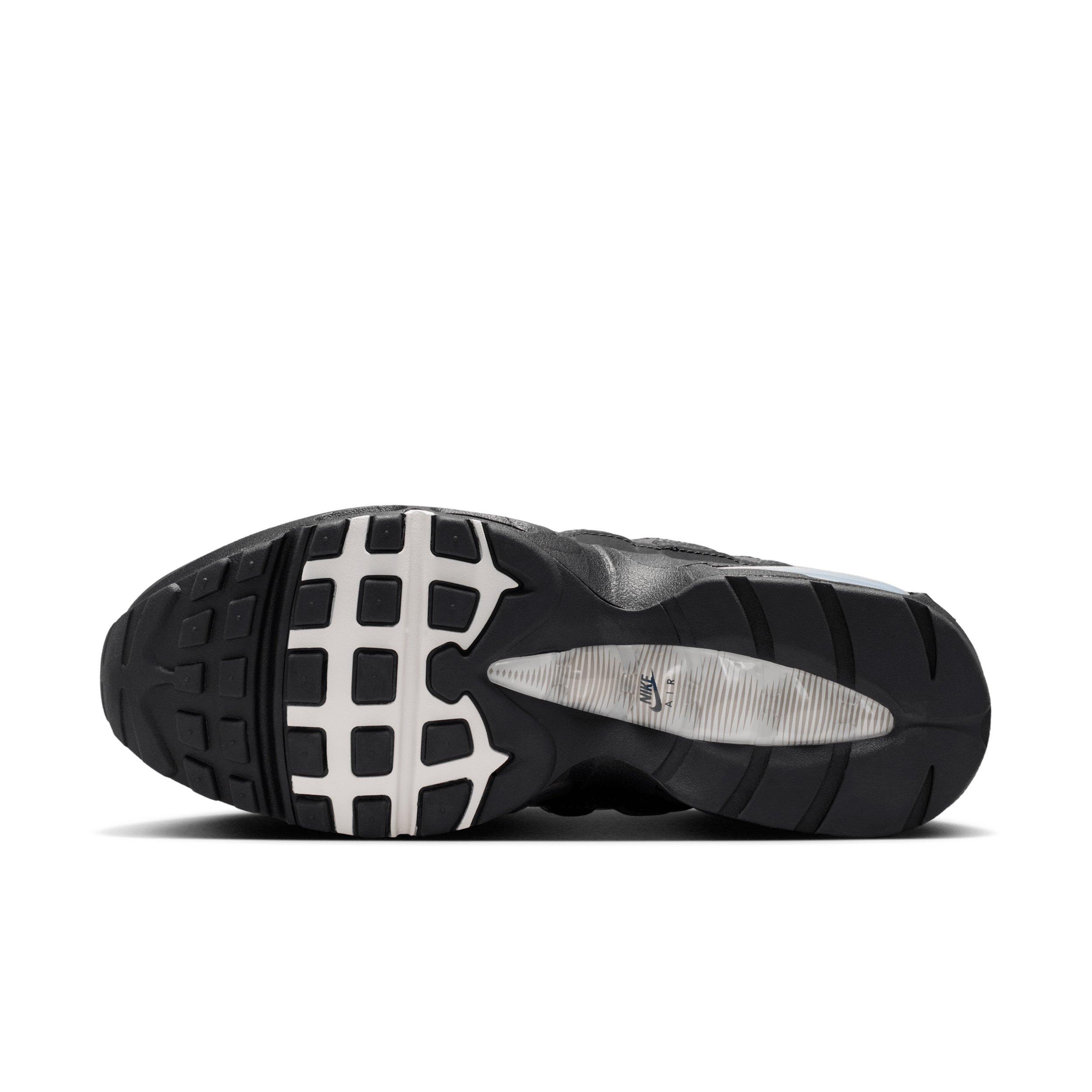 Nike Air Max 95 SE "Black/Light Charcoal/Metallic Gold/Sail" Women's Shoe - BLACK/GREY/GOLD Thumbnail View 6