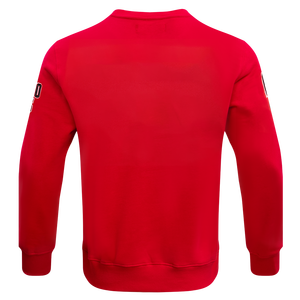 Pro Standard Men's NBA Chicago Bulls Old English Crewneck -Red