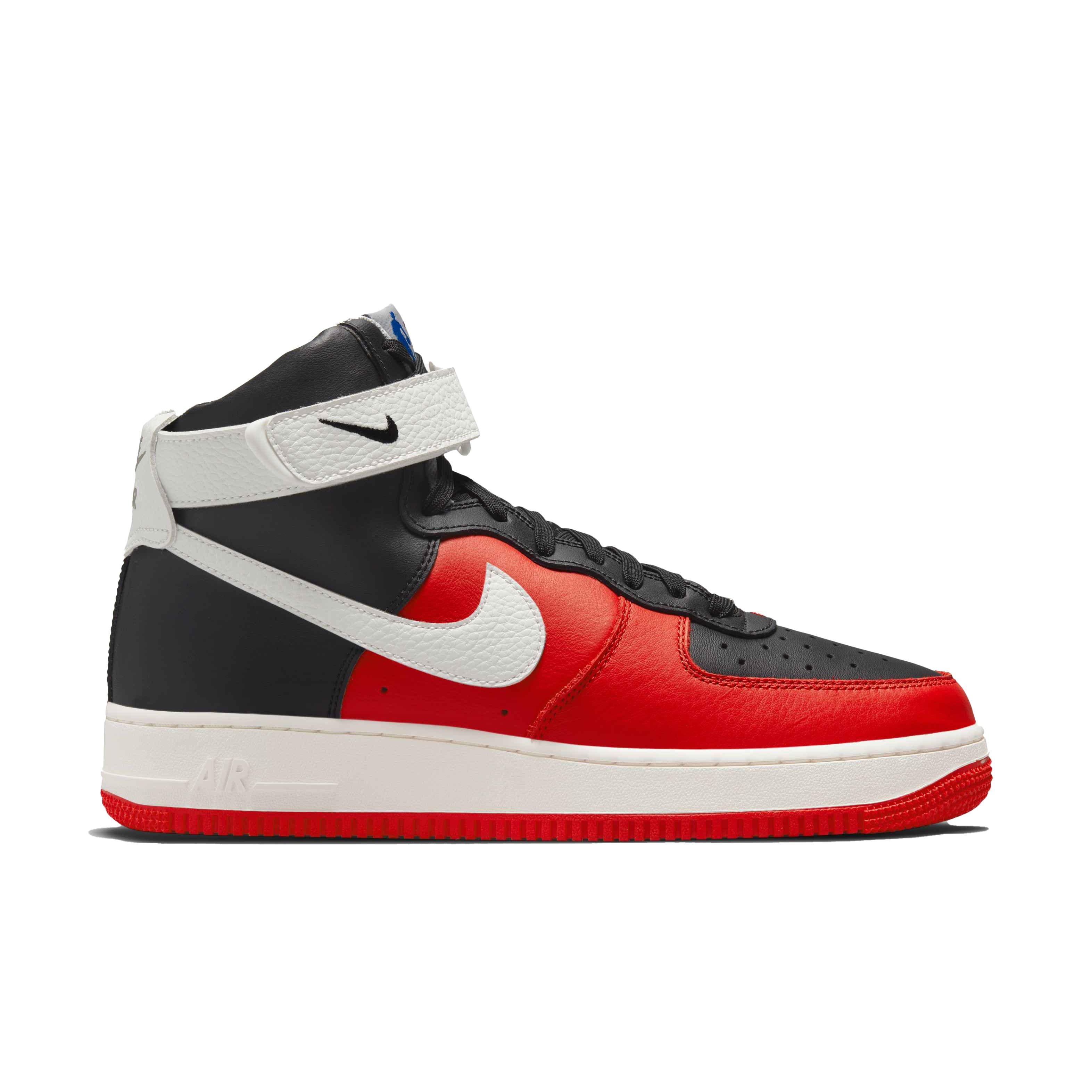 Nike Air Force 1 High '07 LV8 Black/Grey Fog/Chile Red/Sail Men's Shoe -  Hibbett