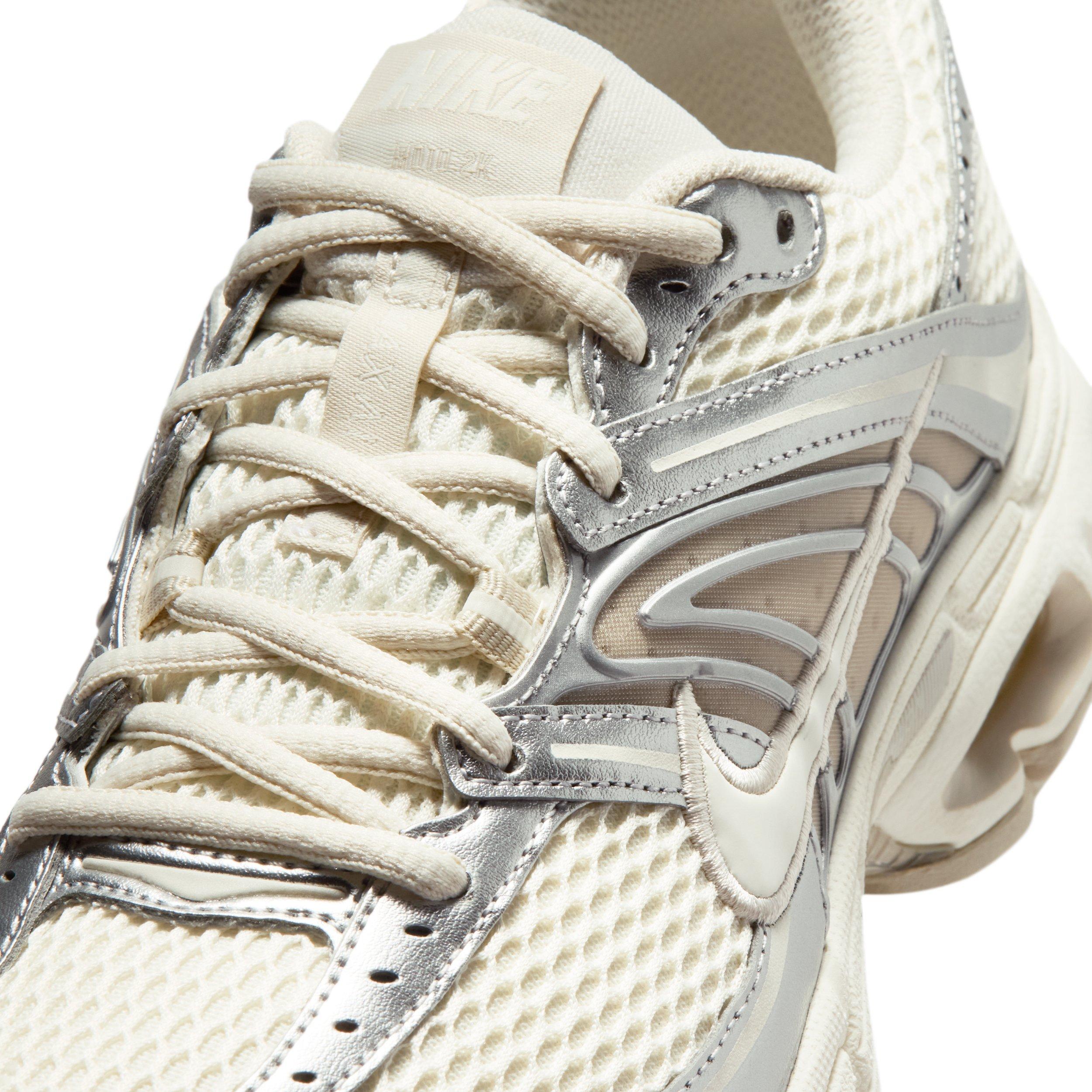 Nike Air Max Moto 2K "Pale Ivory/Metallic Silver/Light Orewood Brown/Sail" Women's Shoe - IVORY/SILVER/BROWN Thumbnail View 7