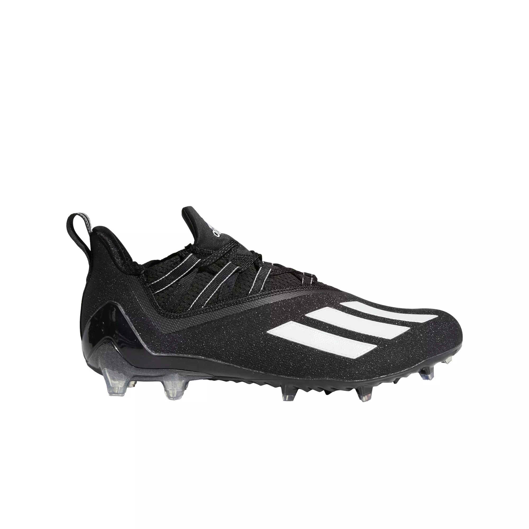 adidas Adizero "Black/White/Grey" Men's Football Cleat - BLACK/WHITE/GREY