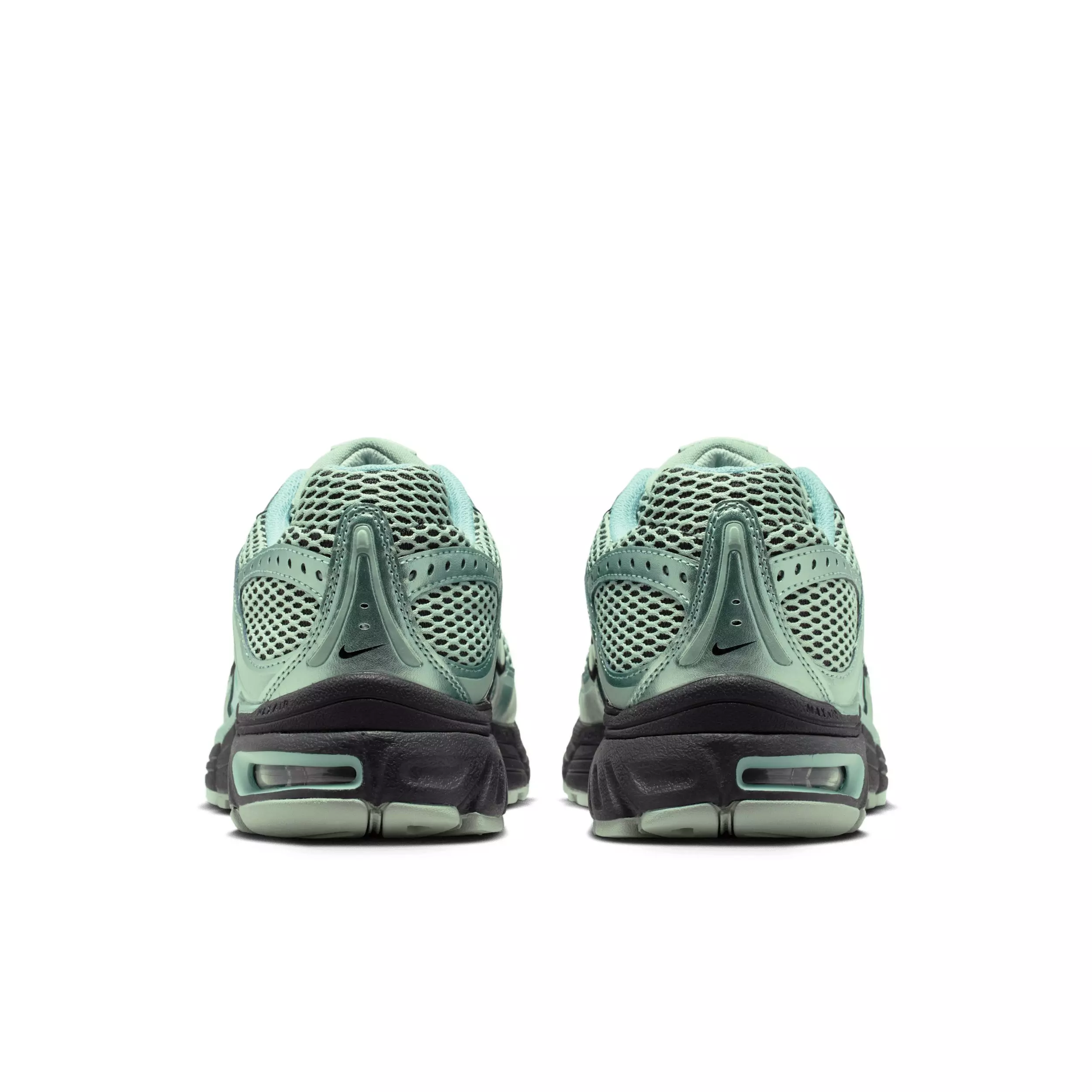 Nike Air Max Moto 2K "Mineral/Light Silver/Black" Women's Shoe - GREEN/SILVER/BLACK