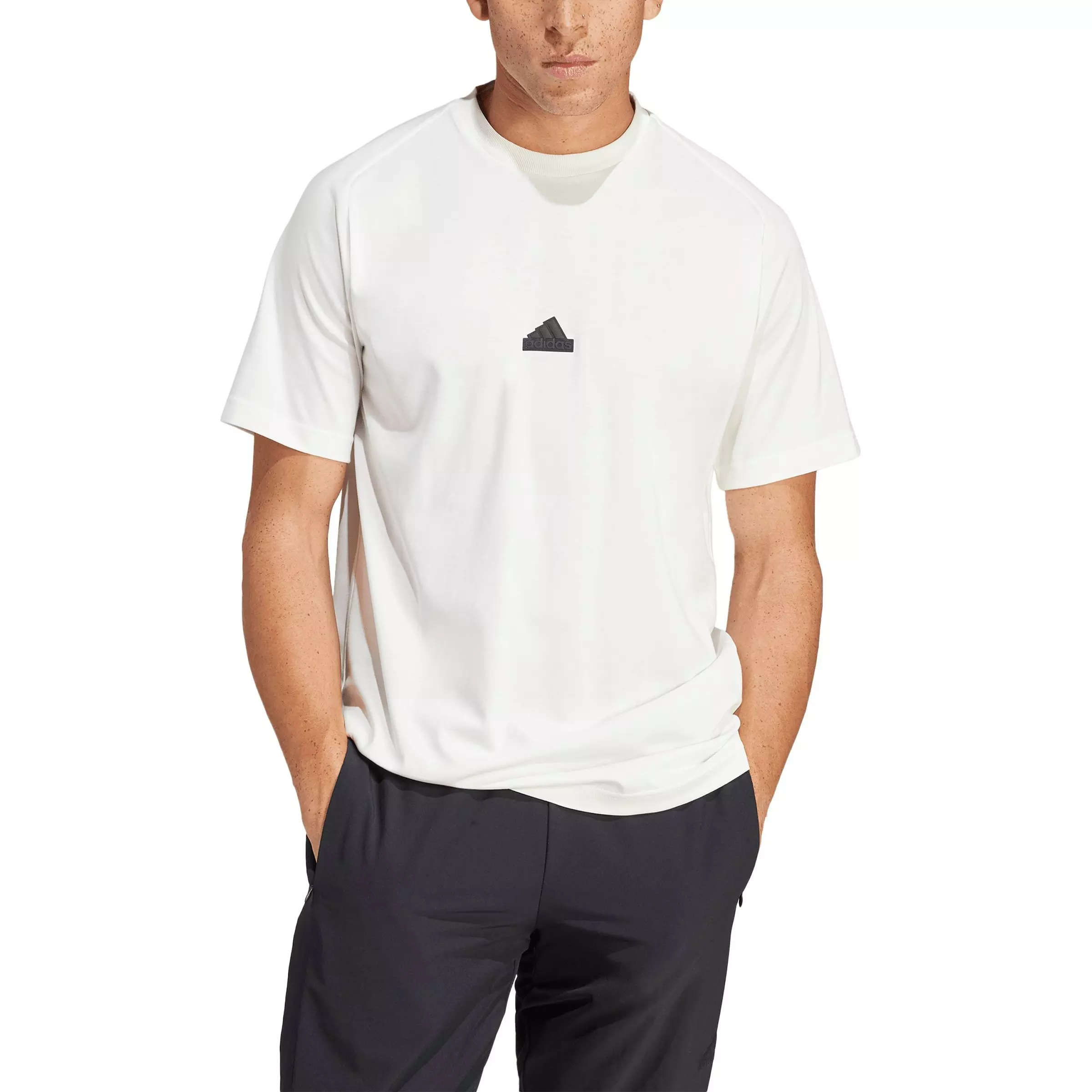 adidas Men's Z.N.E. T-Shirt - White - WHITE