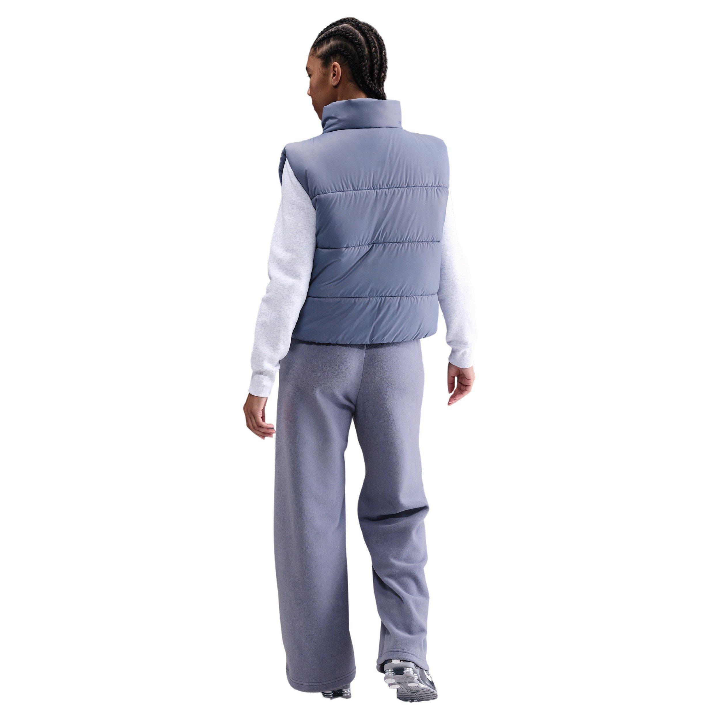 Nike Women's Sportswear Classic Puffer Therma-FIT Loose Vest -Indigo - INDIGO Thumbnail View 5