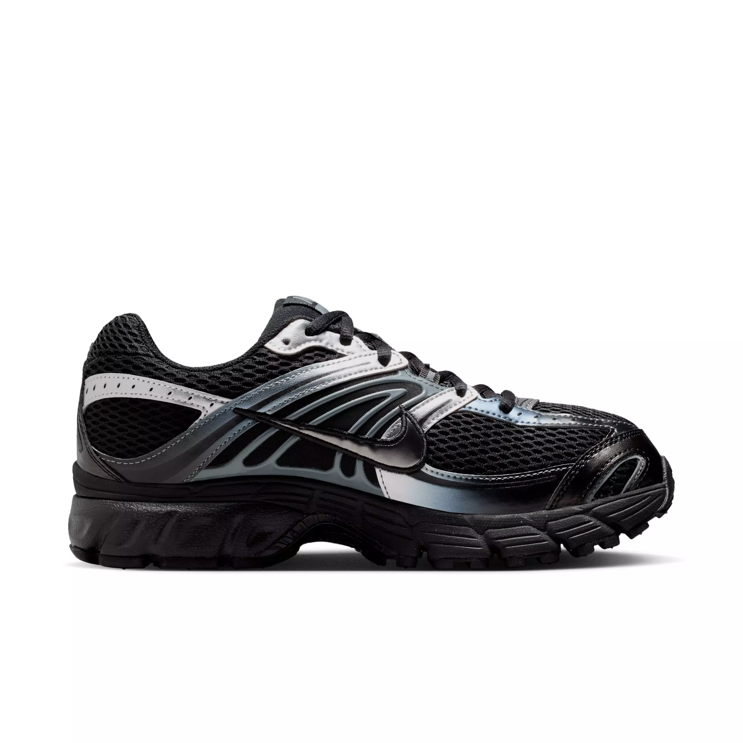 Nike Air Max Moto 2K "Black/Metallic Silver/Smoke Grey" Women's Shoe - BLACK/GREY
