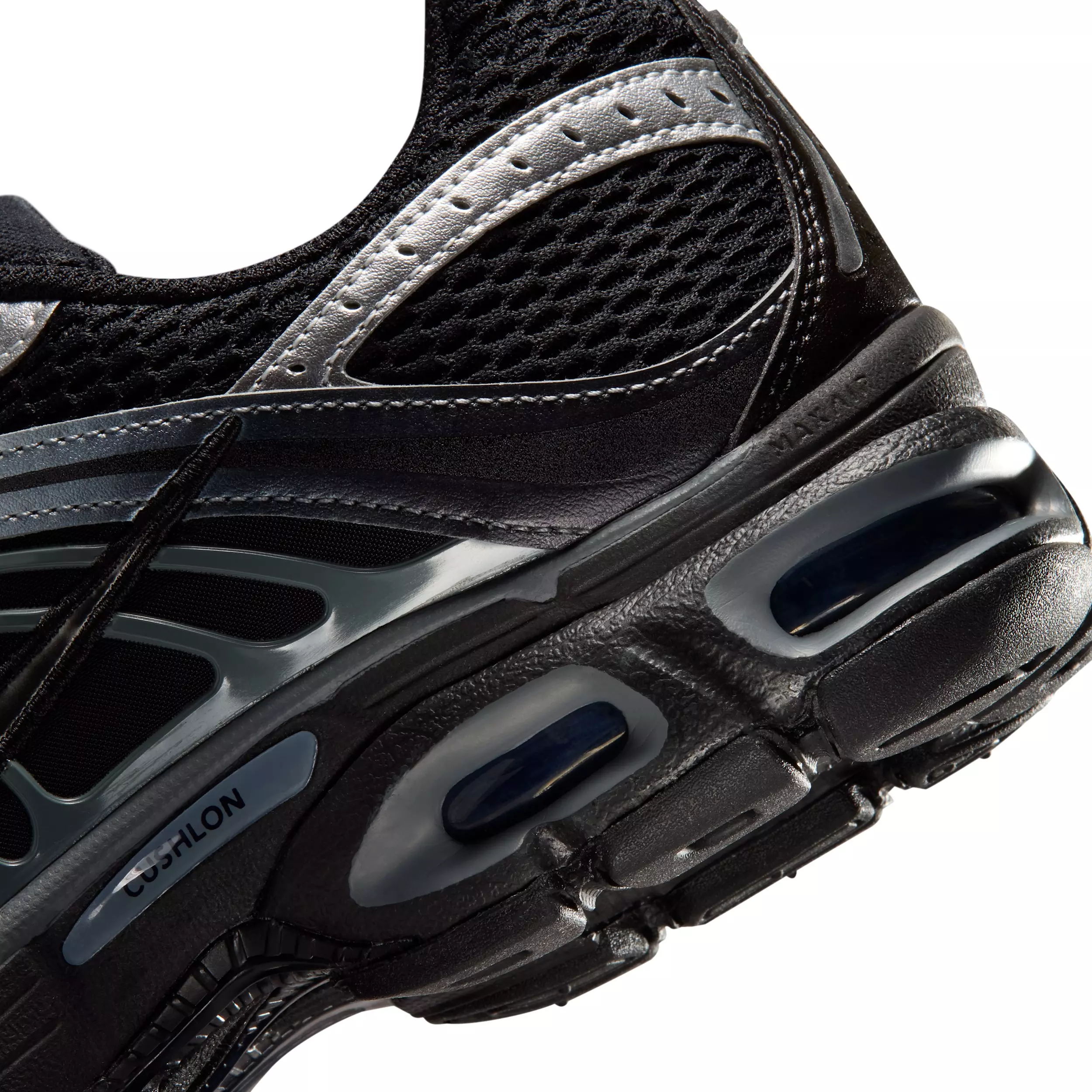 Nike Air Max Moto 2K "Black/Metallic Silver/Smoke Grey" Women's Shoe - BLACK/GREY