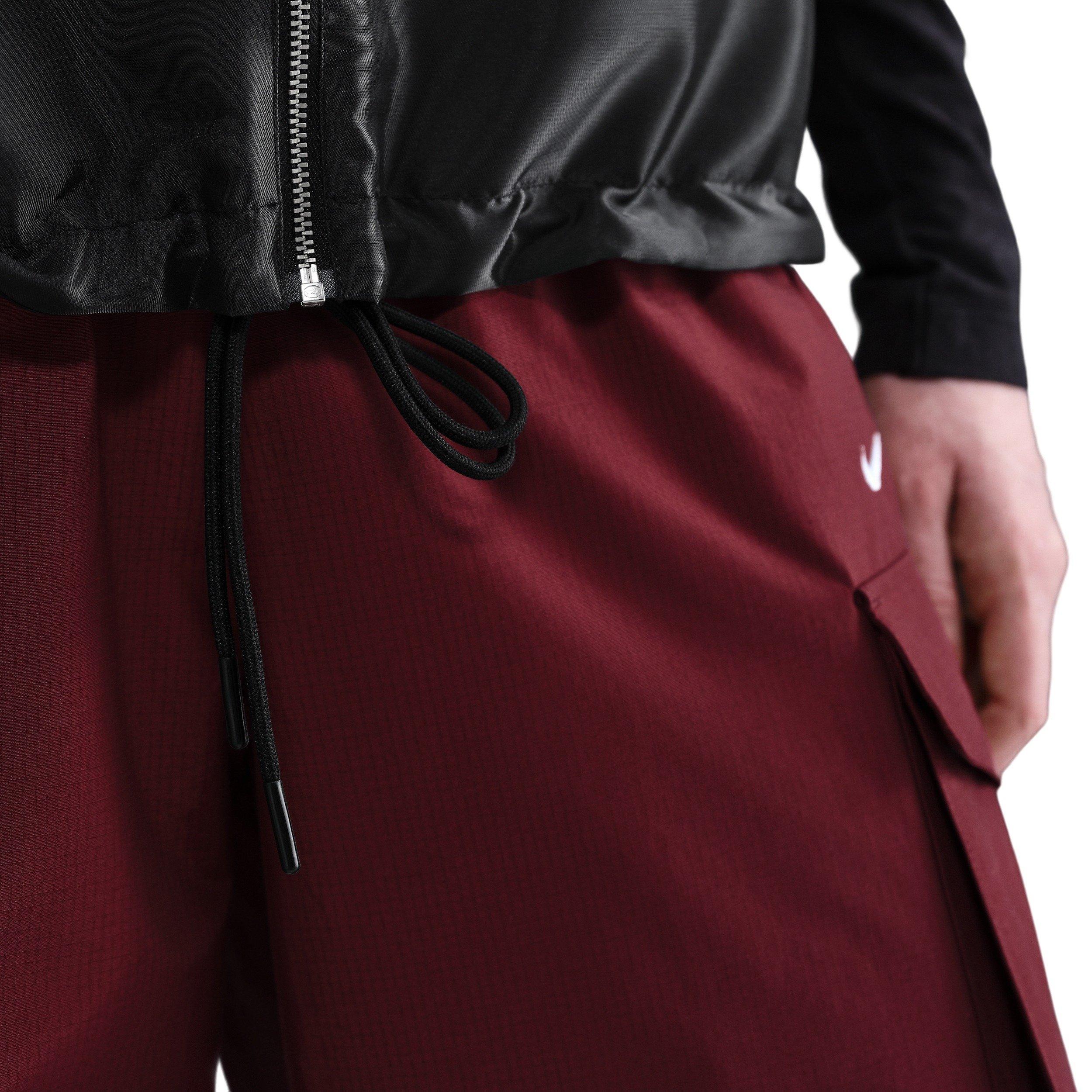 Nike Women's Sportswear Shine Windrunner Vest -Black - BLACK Thumbnail View 6