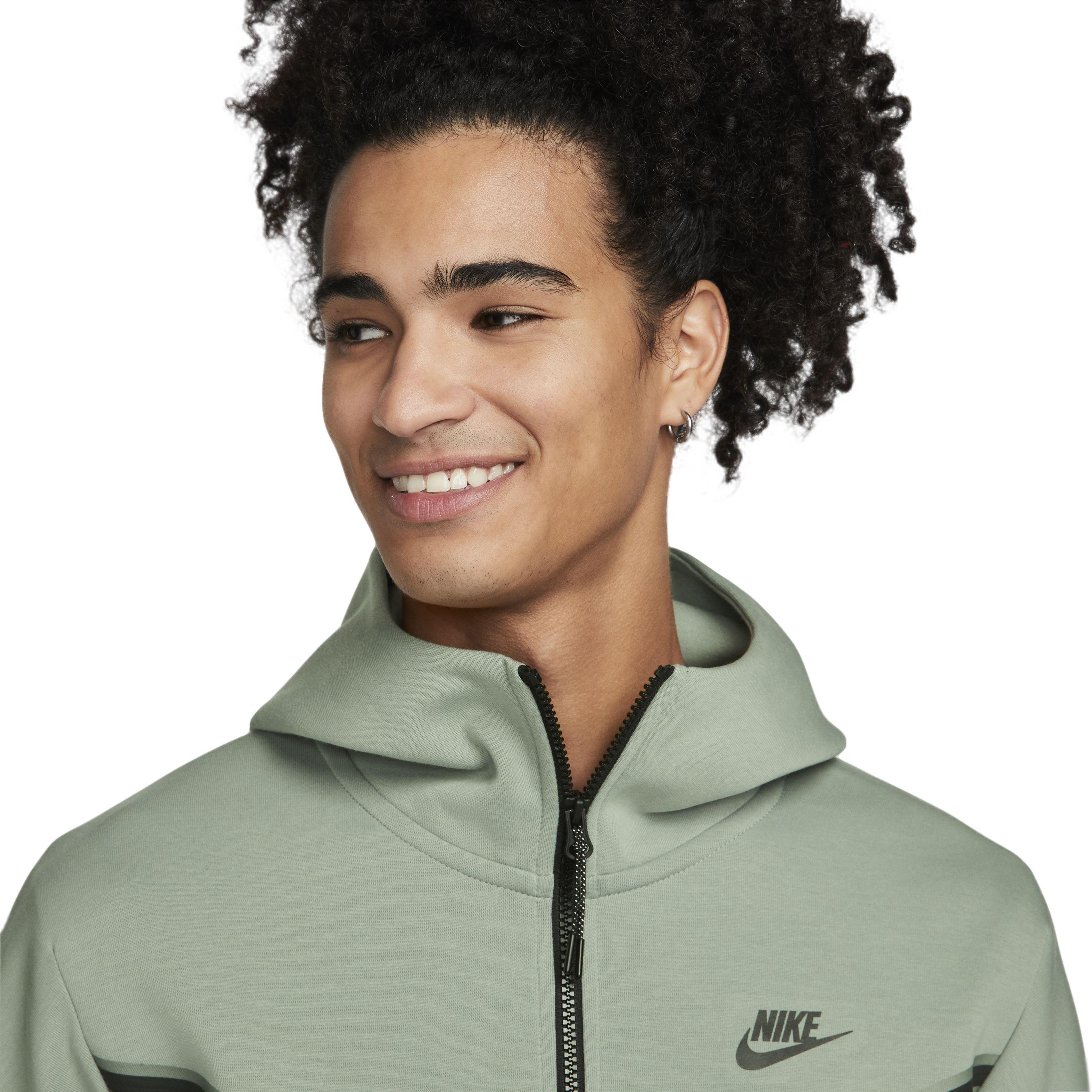 Nike tech hoodie discount green