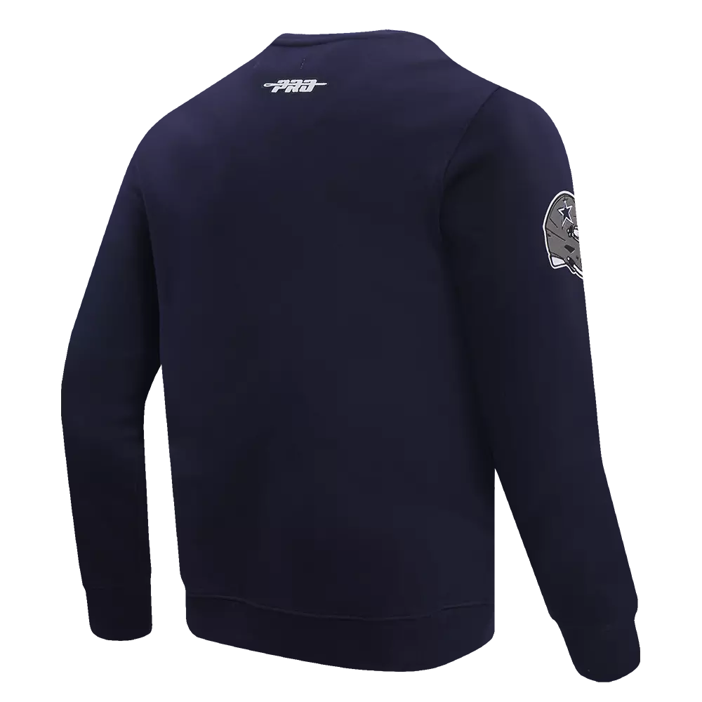 Pro Standard Men's NFL Dallas Cowboys Old English Crewneck - Navy - NAVY