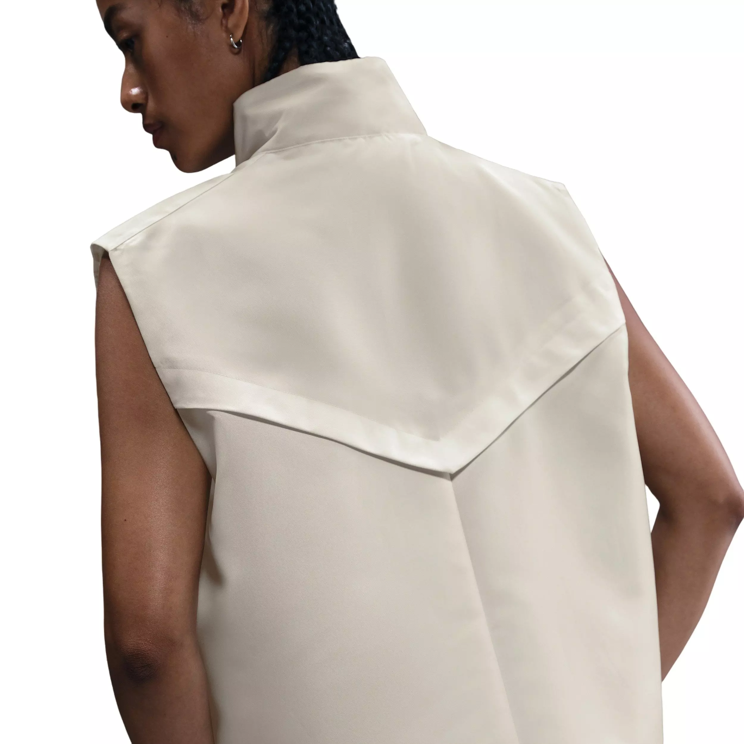 Nike Women's Sportswear Shine Windrunner Vest -Sail - SAIL