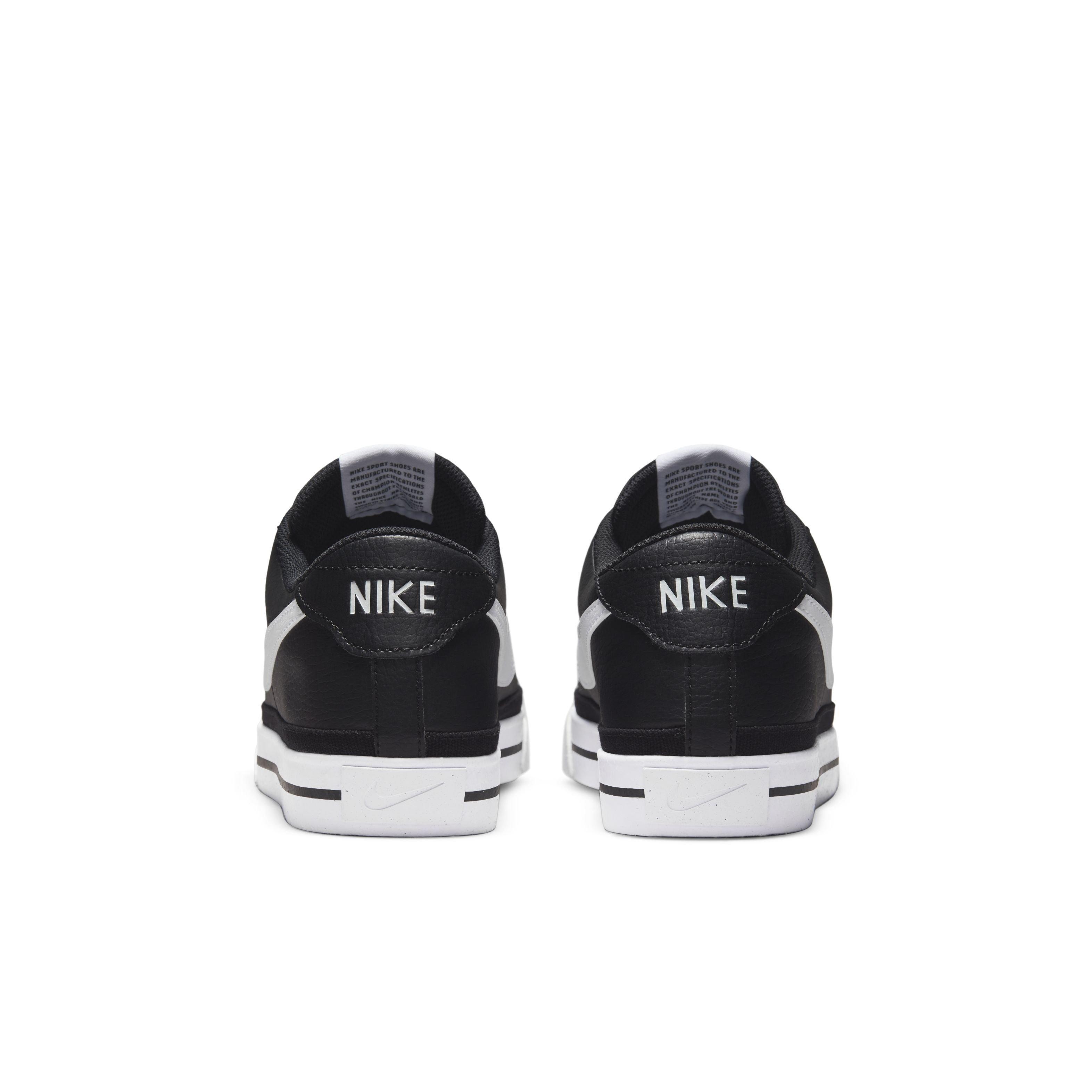 NEW Nike Court Legacy Black White Sneakers Size 13 Nike Court Legacy Shoes Mens size 11 Canvas Black White  main image 4