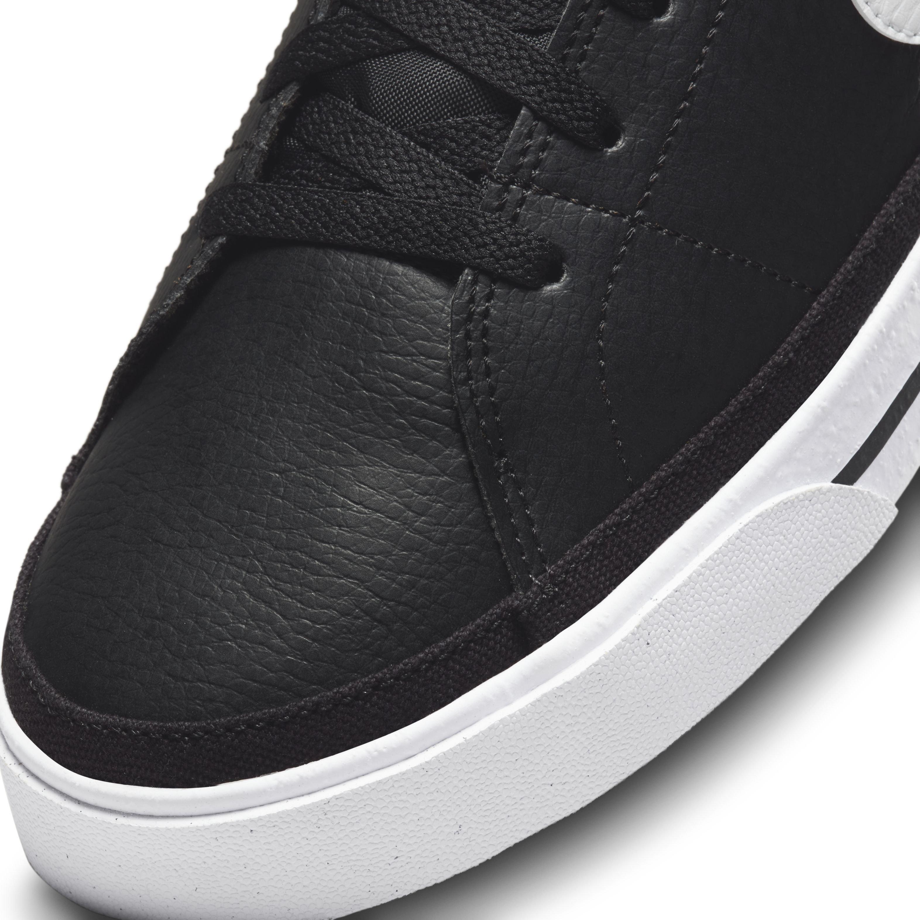 Nike Court Legacy "Black/White" Men's Shoe - BLACK Thumbnail View 8