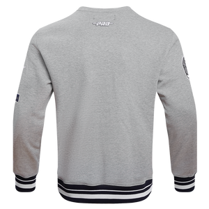 Pro Standard Men's NFL Dallas Cowboys Mashup Rib Crewneck -Grey/Navy