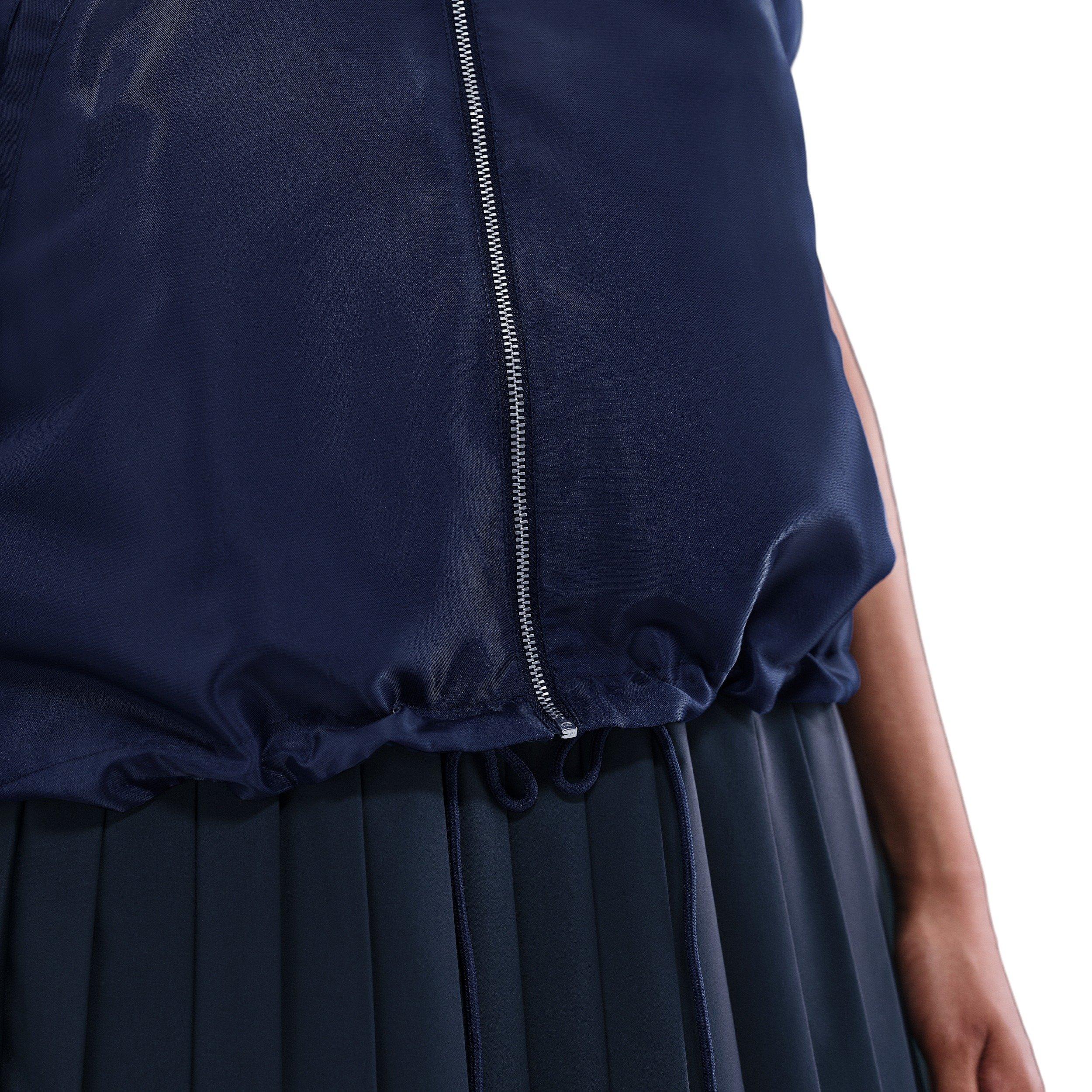 Nike Women's Sportswear Shine Windrunner Vest -Navy - NAVY Thumbnail View 6