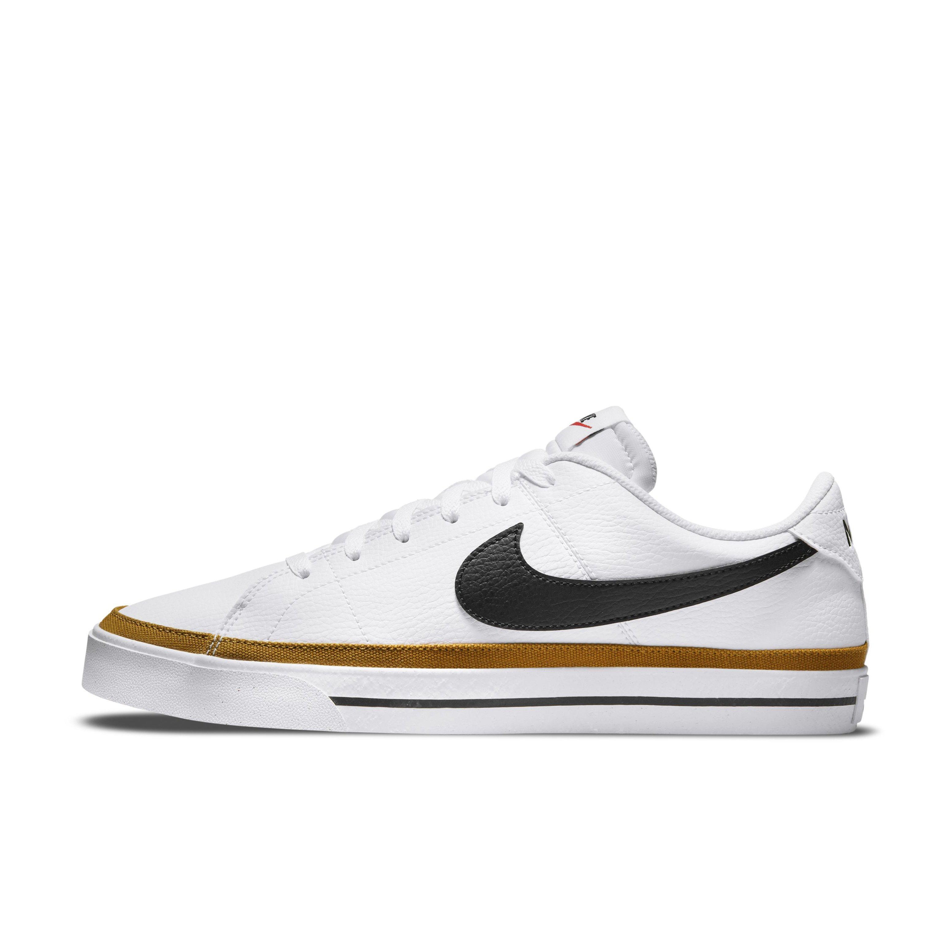 Nike Court Legacy "White/Black/Desert Ochre" Men's Shoe - WHITE/BLACK/DESERT OCHRE Thumbnail View 2