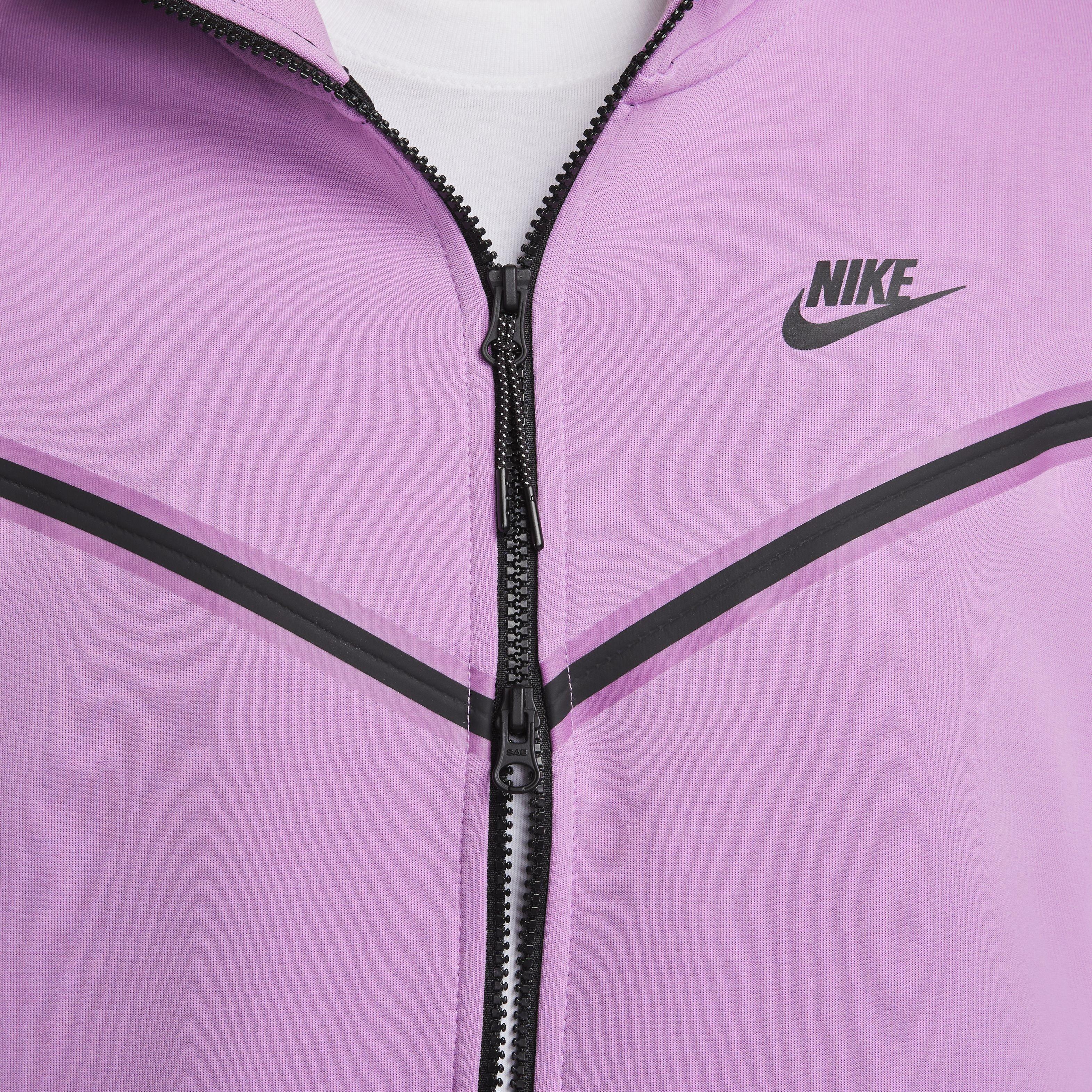 Nike Men s Sportswear Tech Fleece Full Zip WR Hoodie Purple