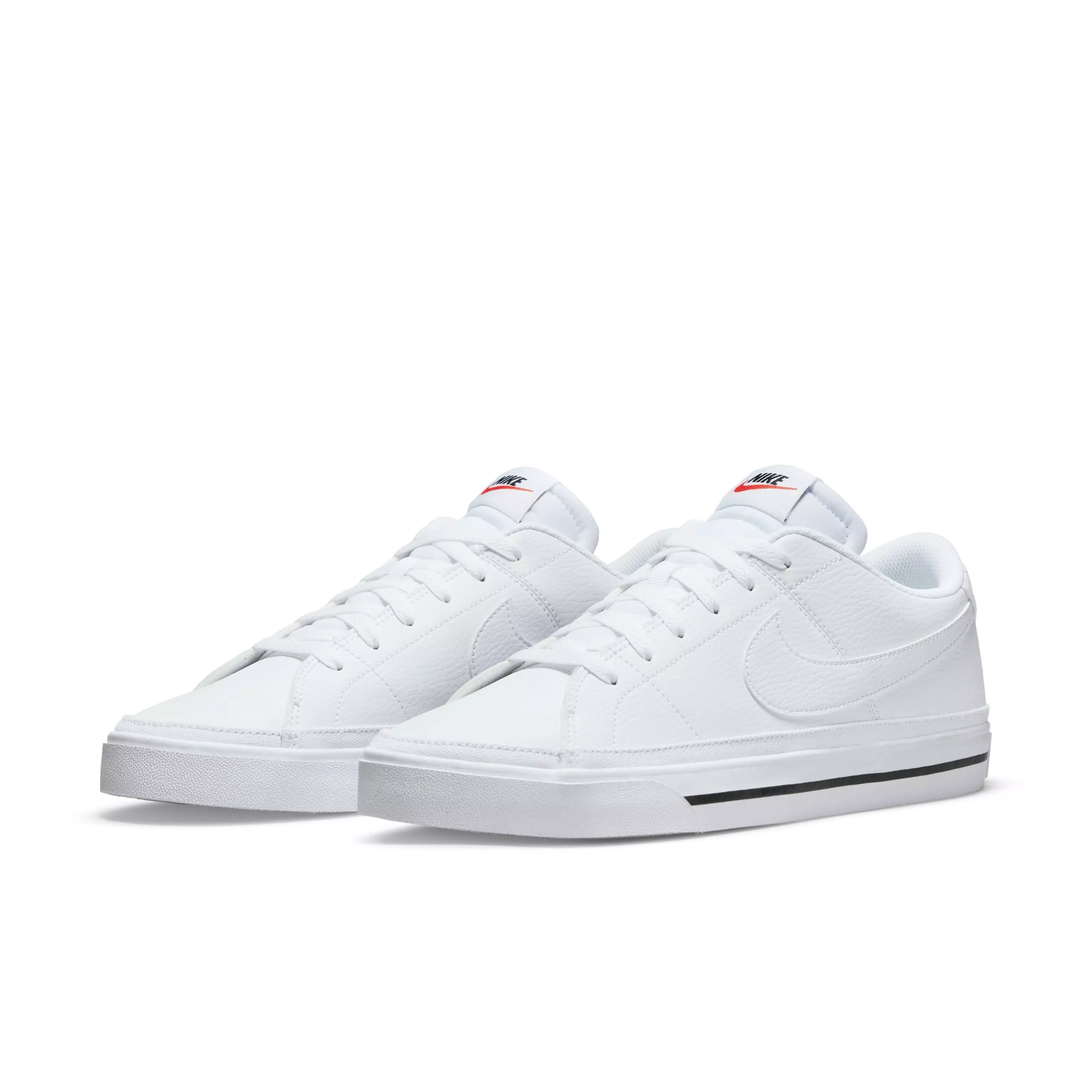 Nike Court Legacy "White/White/Black" Men's Shoe - WHITE/WHITE/BLACK