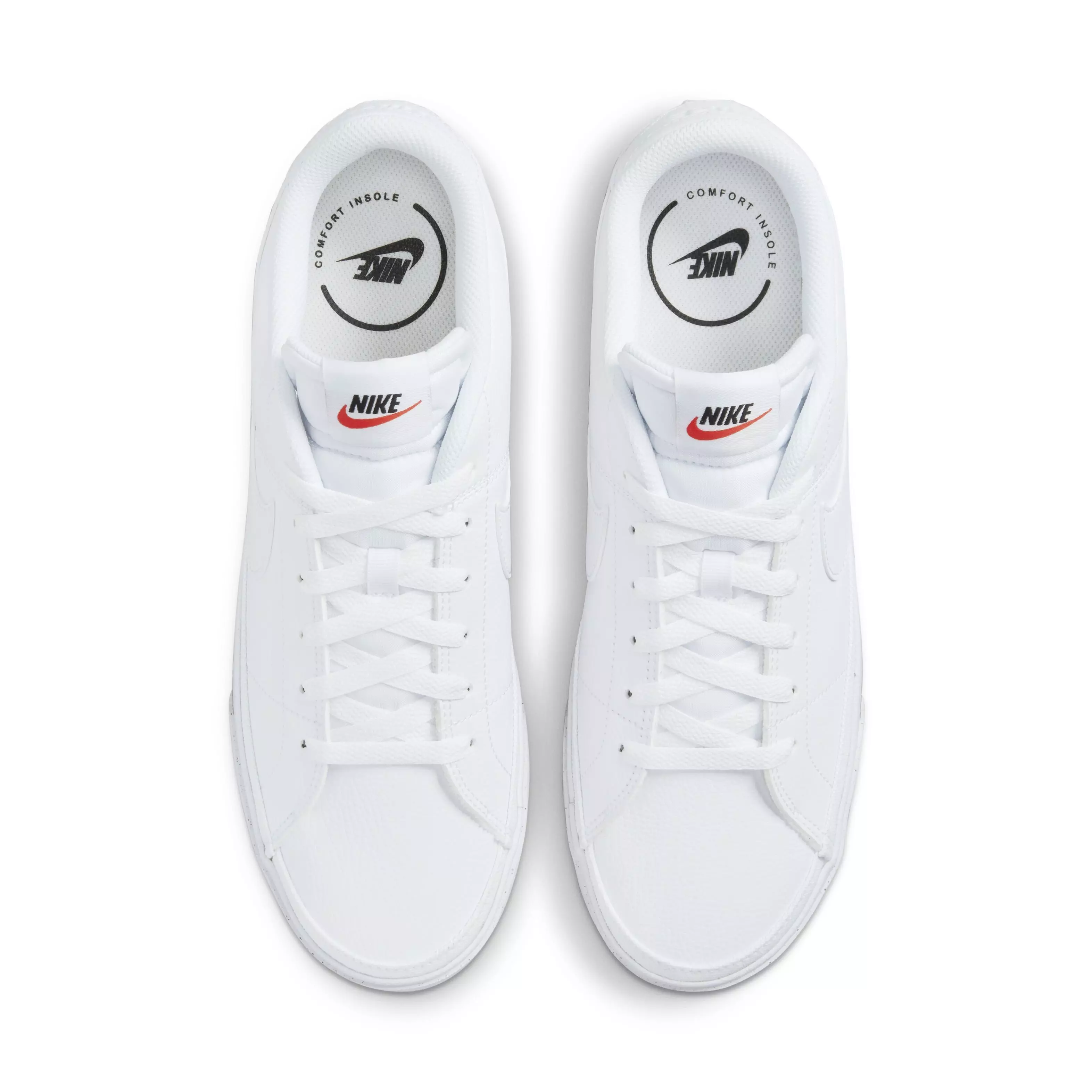 Nike Court Legacy "White/White/Black" Men's Shoe - WHITE/WHITE/BLACK