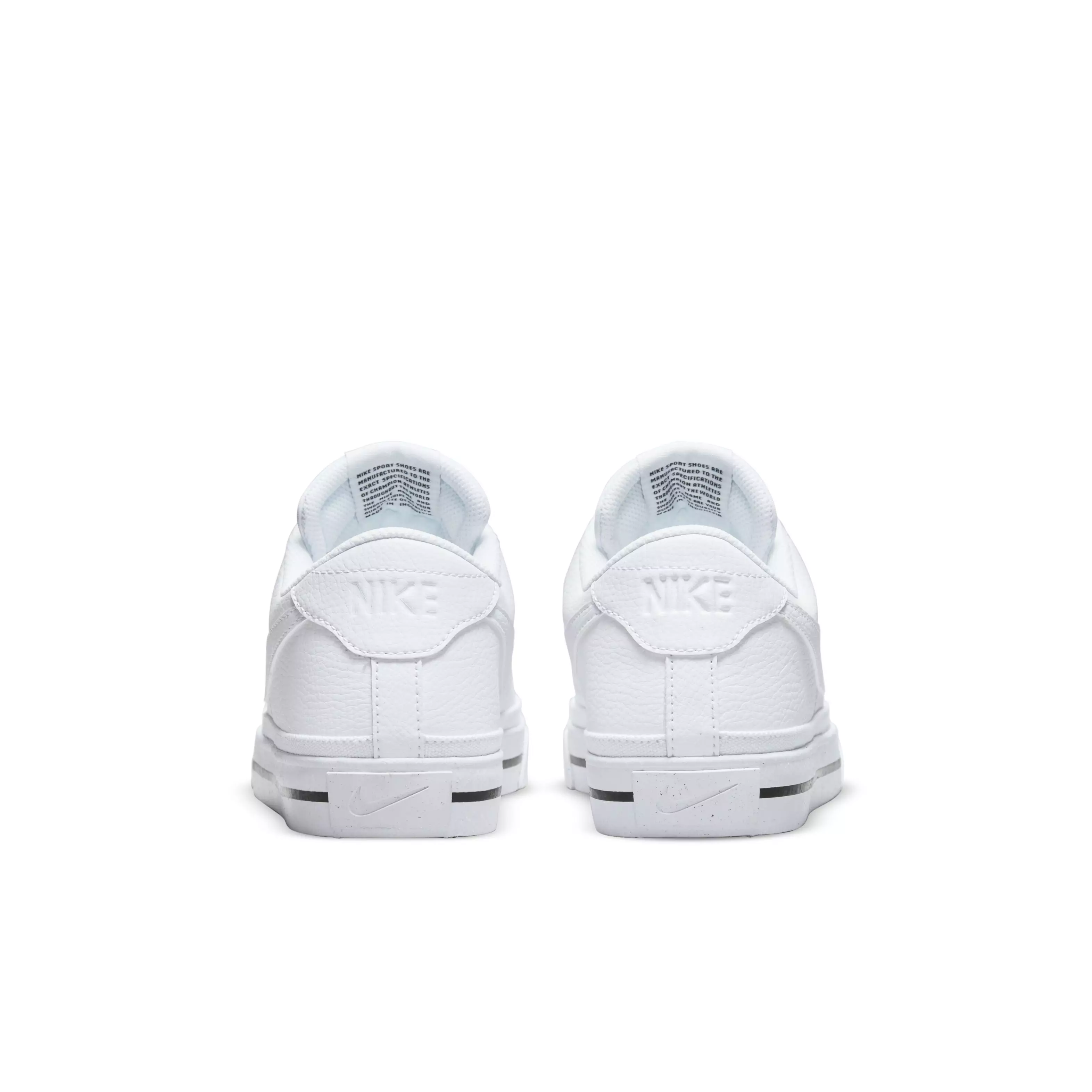 Nike Court Legacy "White/White/Black" Men's Shoe - WHITE/WHITE/BLACK