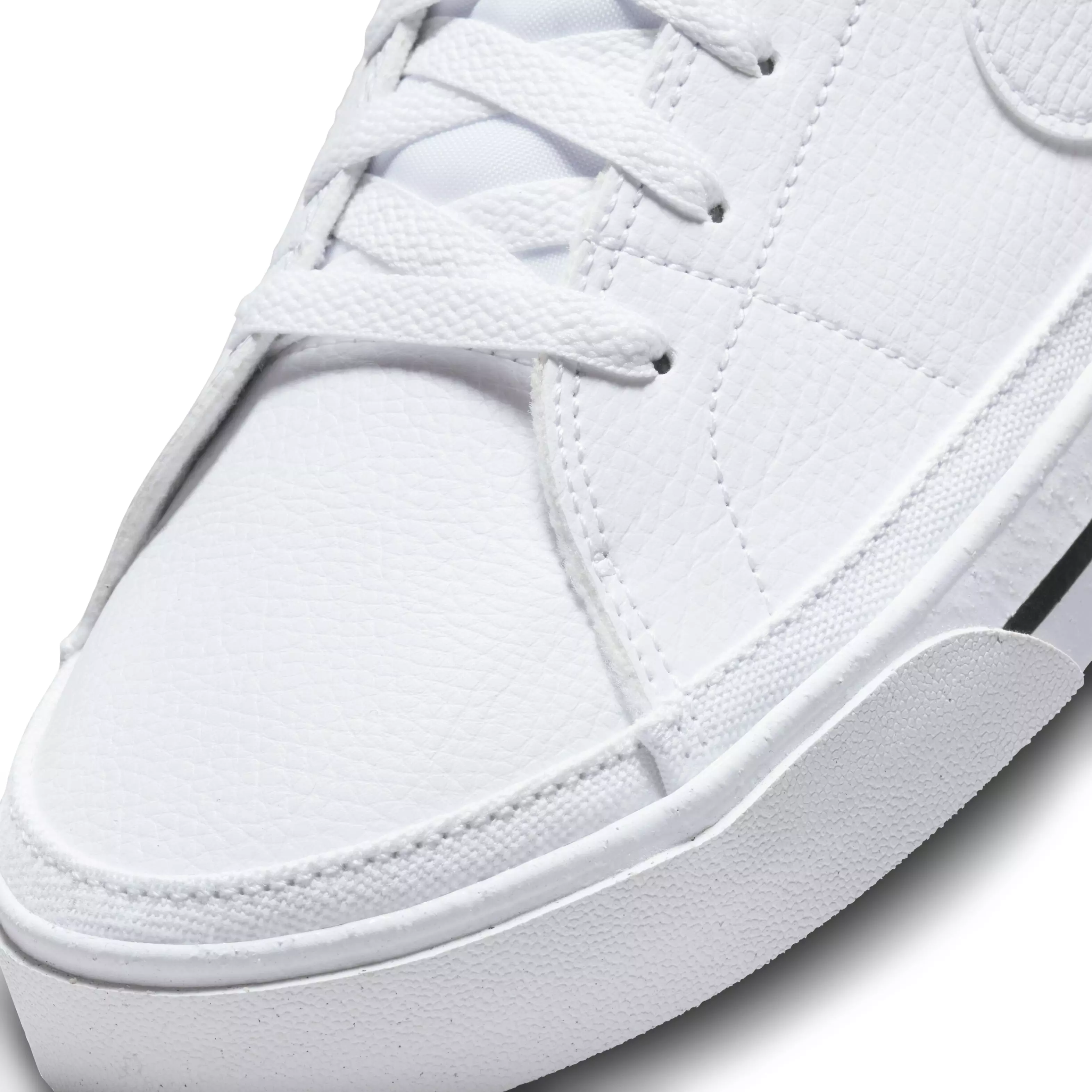 Nike Court Legacy "White/White/Black" Men's Shoe - WHITE/WHITE/BLACK