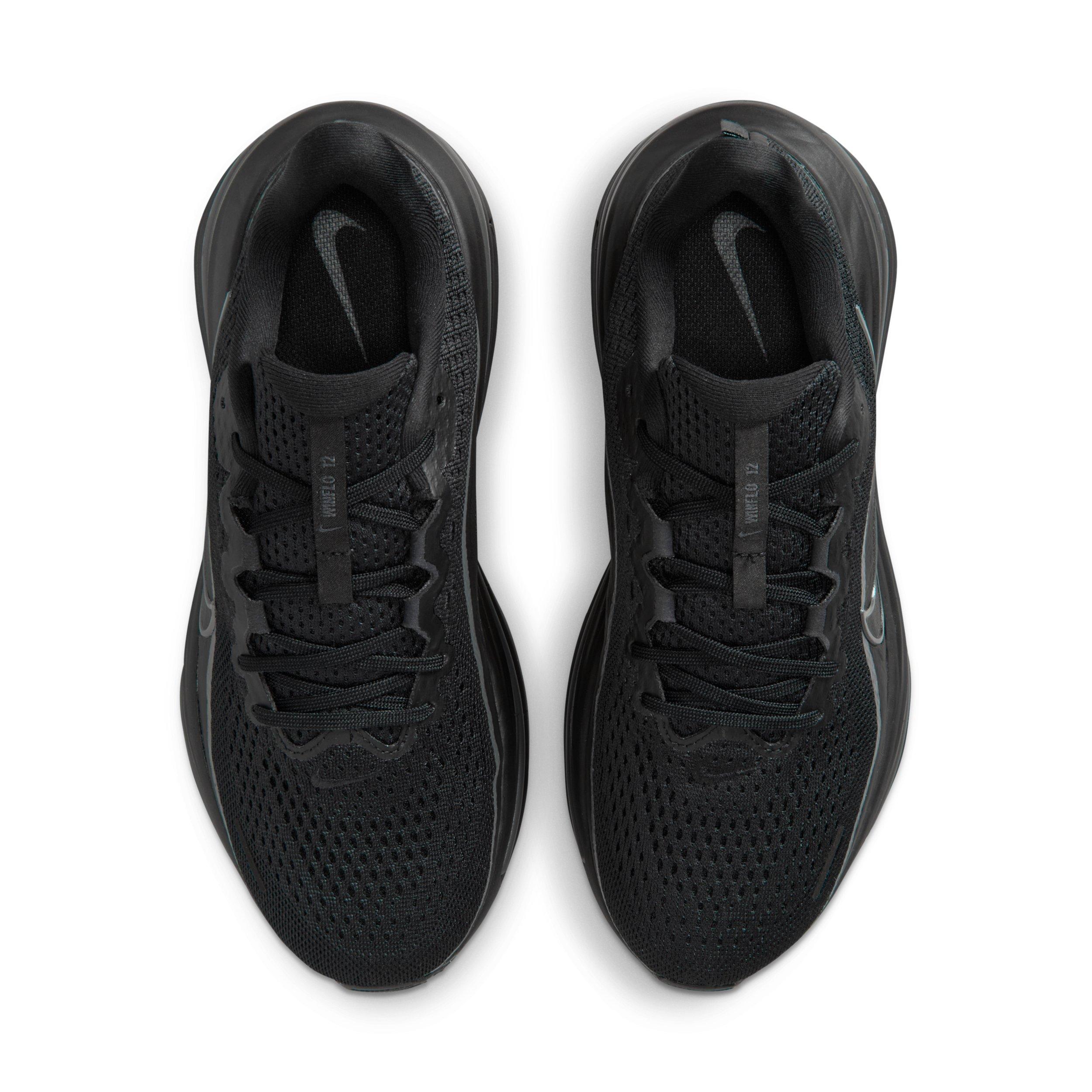 Nike Winflo 12 "Black/Dark Smoke Grey" Women's Running Shoe - BLACK/GREY Thumbnail View 4
