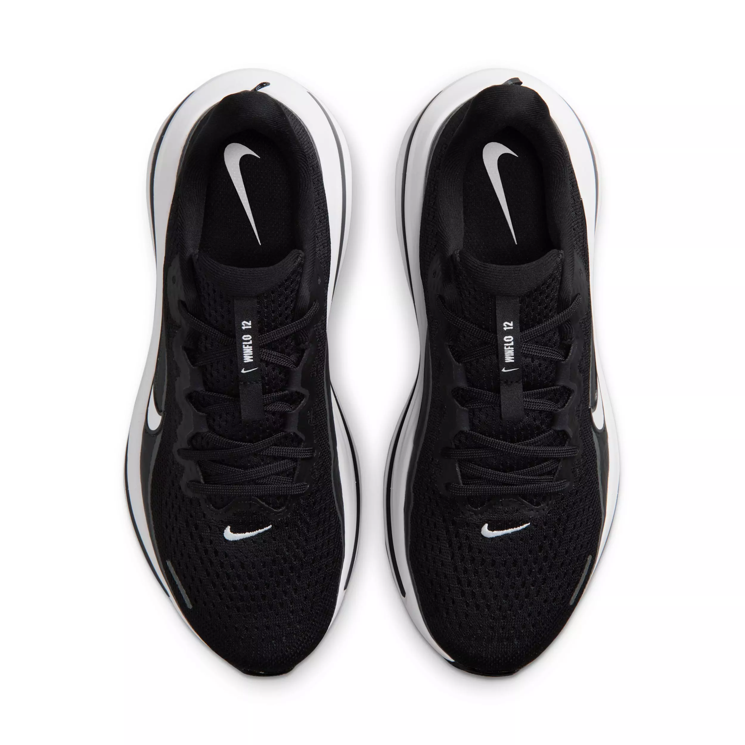 Nike Winflo 12 "Black/Dark Smoke Grey/White" Women's Running Shoe - BLACK/GREY/WHITE