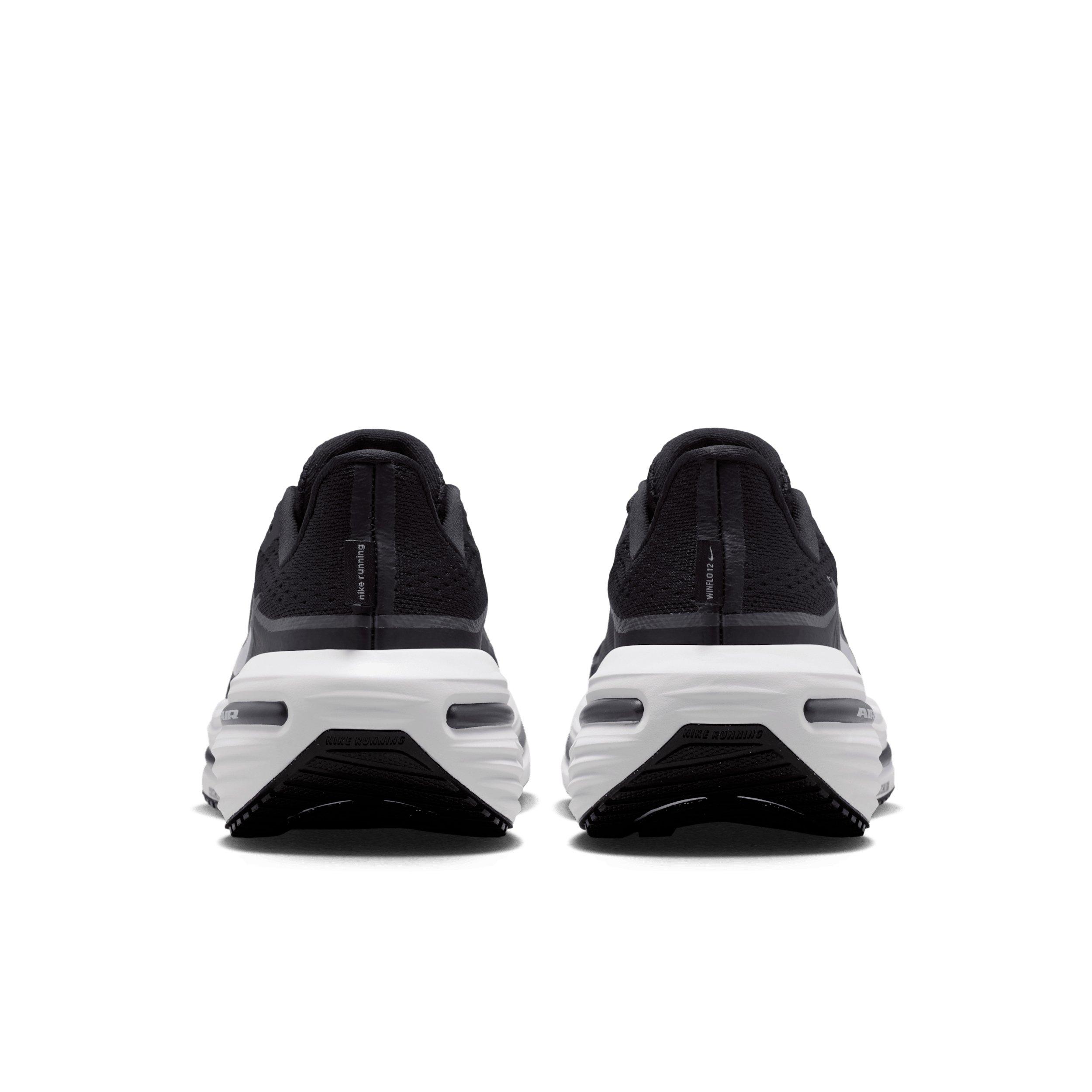 Nike Winflo 12 "Black/Dark Smoke Grey/White" Women's Running Shoe - BLACK/GREY/WHITE Thumbnail View 5