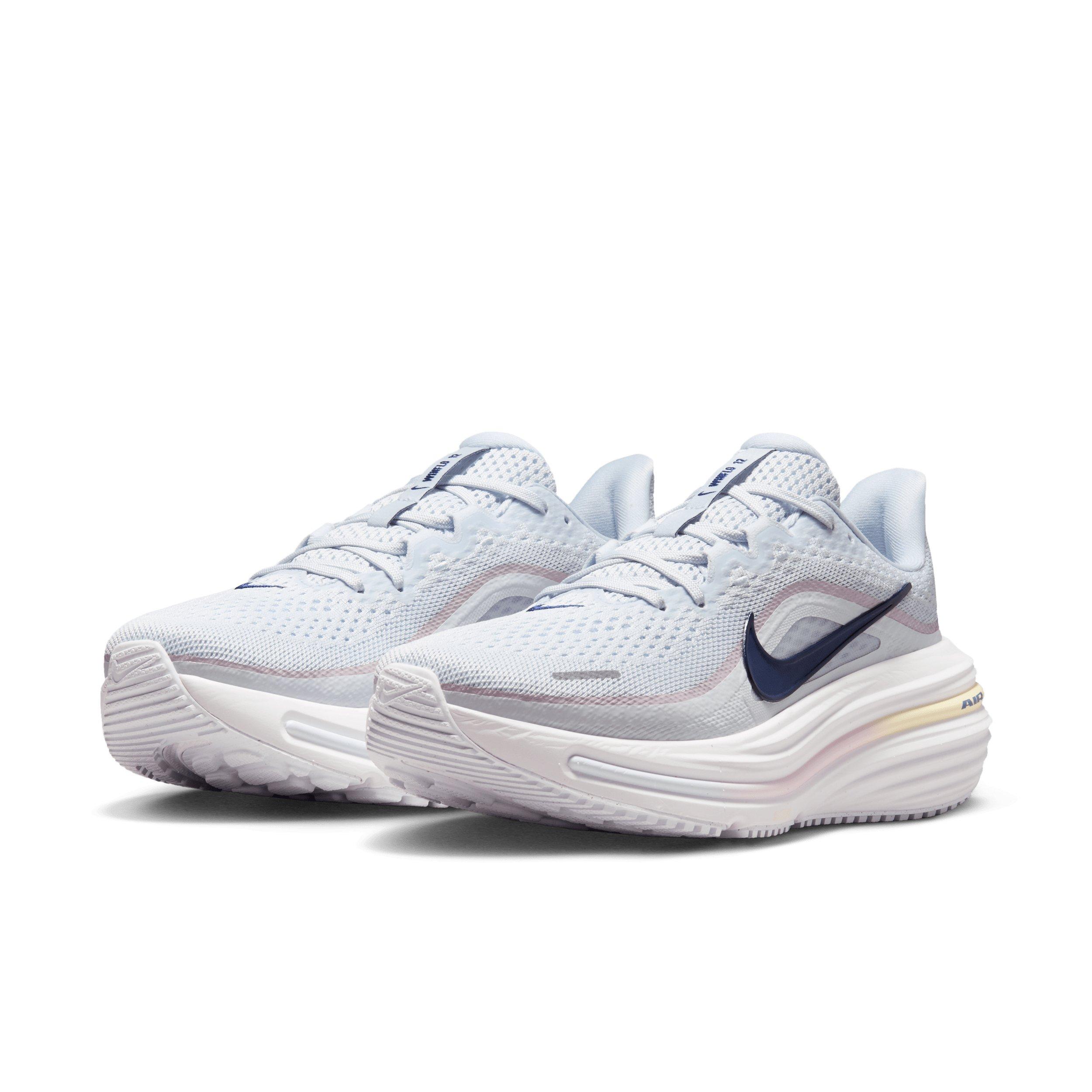 Nike Winflo 12 "Football Grey/Bleached Lilac/Alabaster/Blue Void" Women's Running Shoe - GREY/PURPLE/BLUE Thumbnail View 3