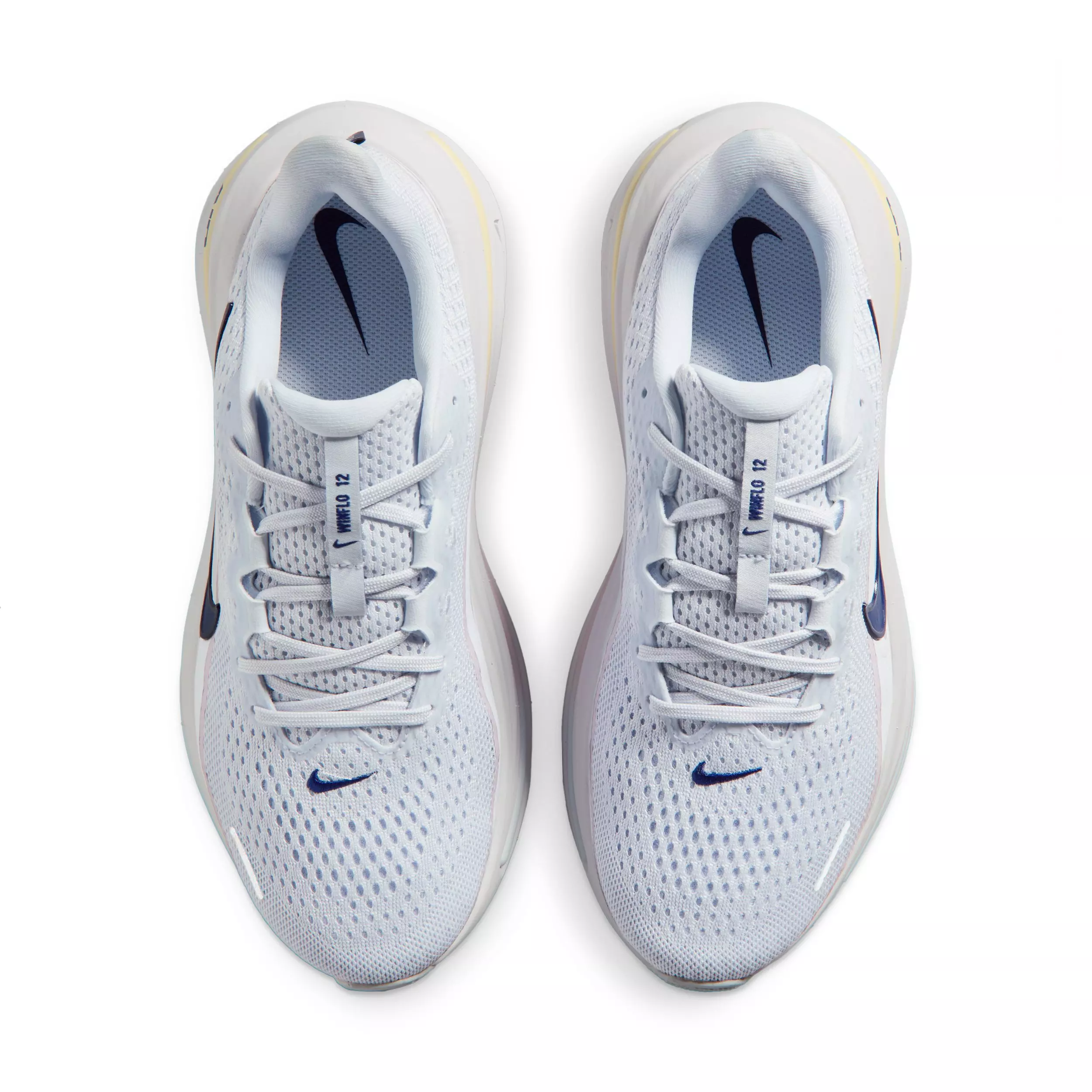 Nike Winflo 12 "Football Grey/Bleached Lilac/Alabaster/Blue Void" Women's Running Shoe - GREY/PURPLE/BLUE