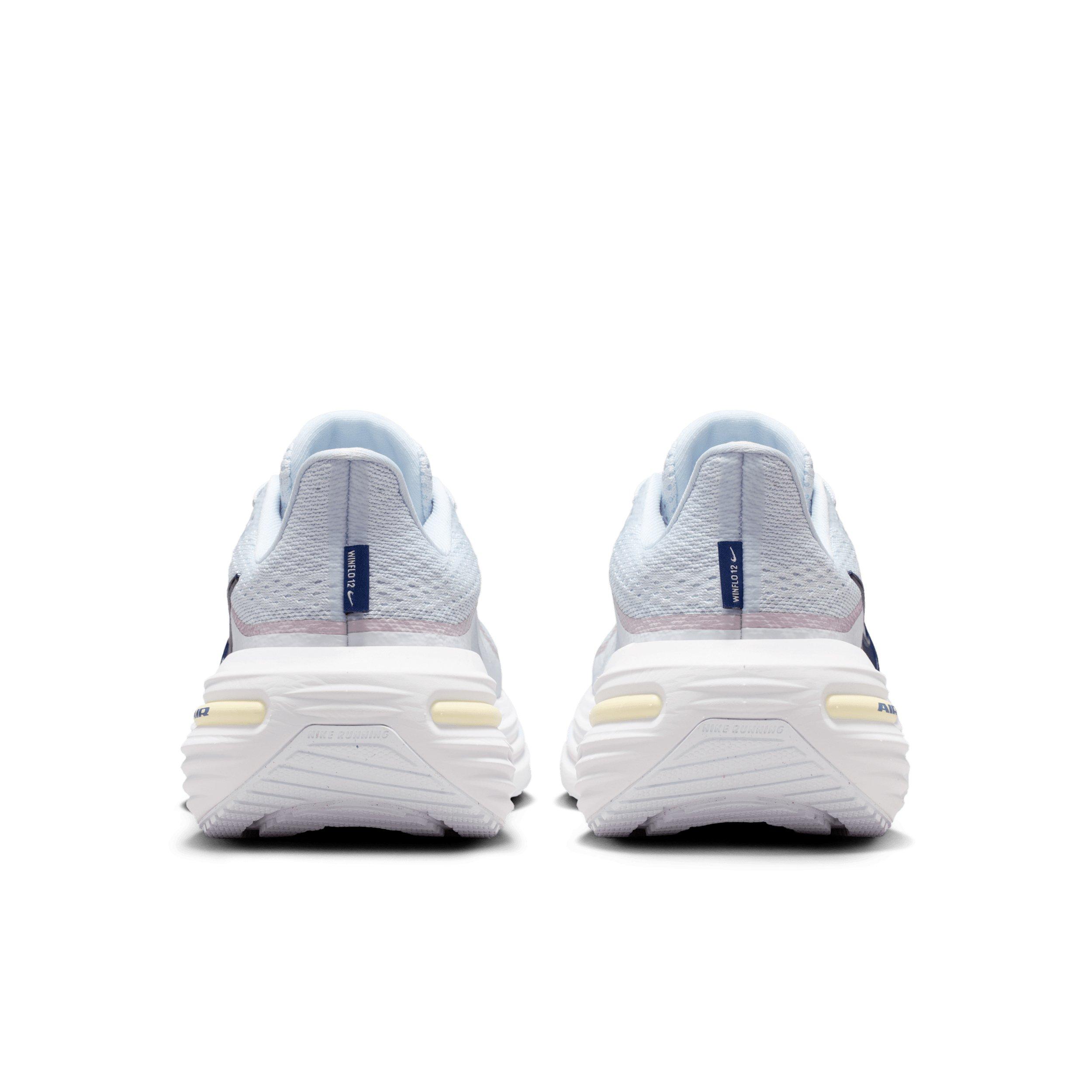 Nike Winflo 12 "Football Grey/Bleached Lilac/Alabaster/Blue Void" Women's Running Shoe - GREY/PURPLE/BLUE Thumbnail View 5