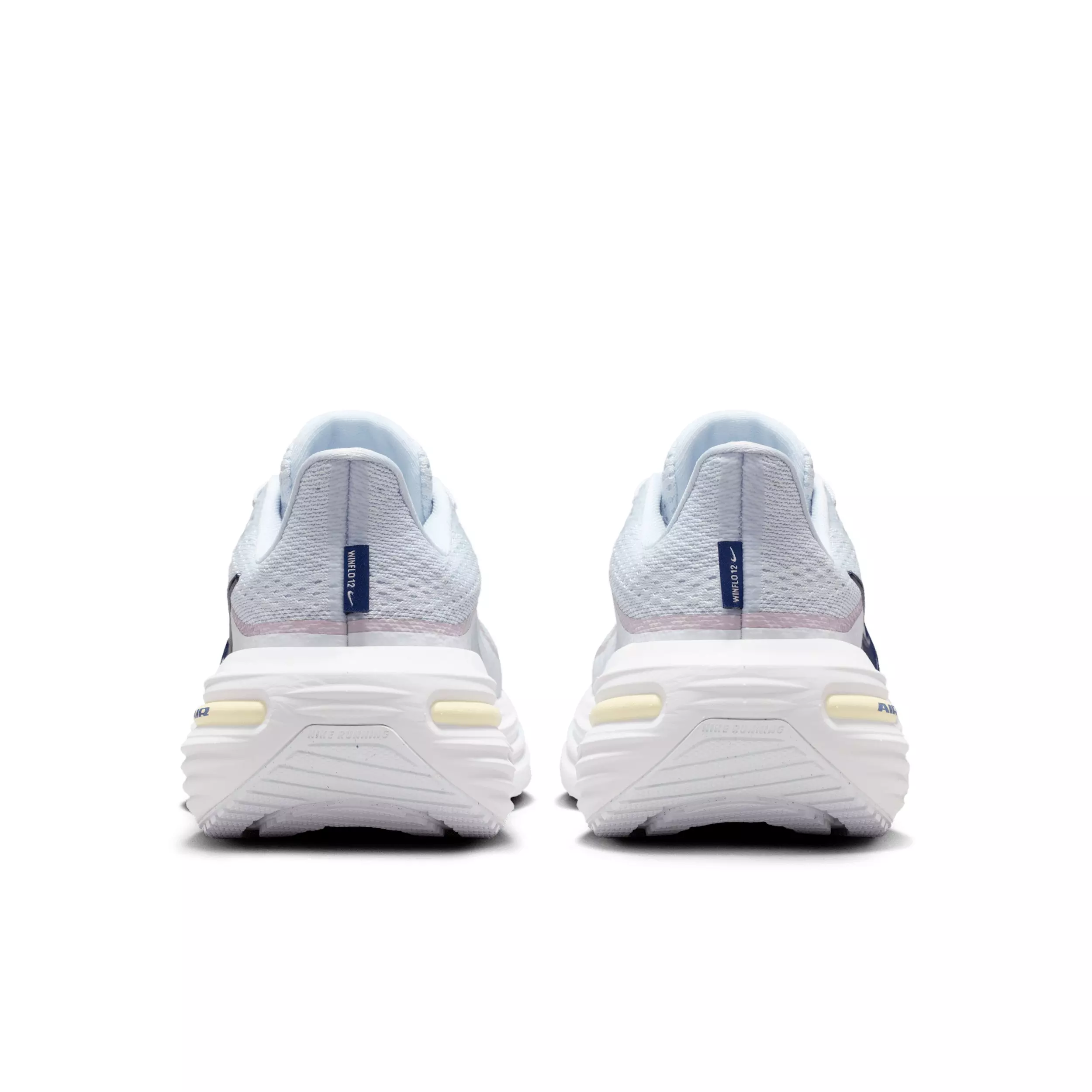 Nike Winflo 12 "Football Grey/Bleached Lilac/Alabaster/Blue Void" Women's Running Shoe - GREY/PURPLE/BLUE