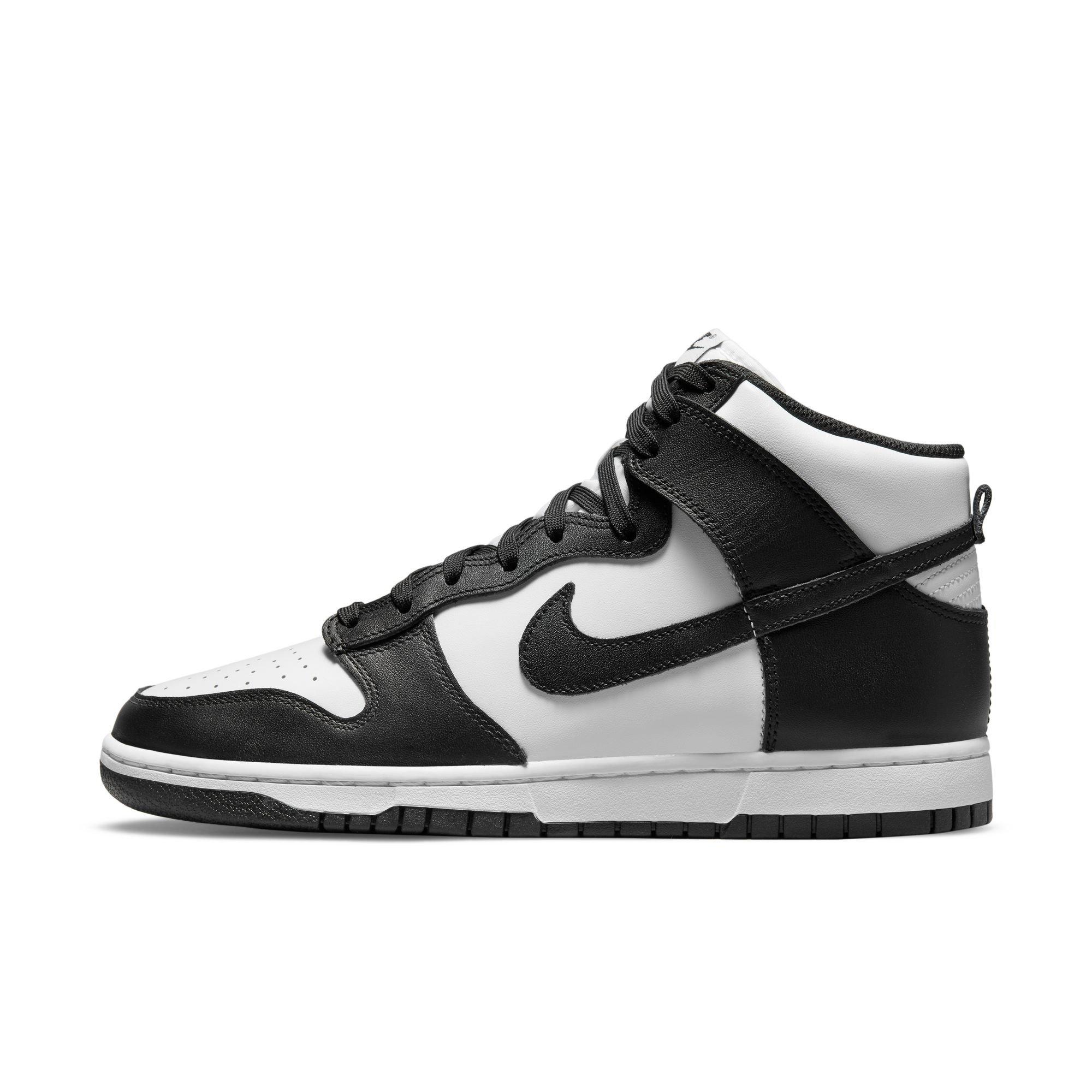 Nike White & Black High-Top Sneakers - Classic Athletic Style Men main image 2