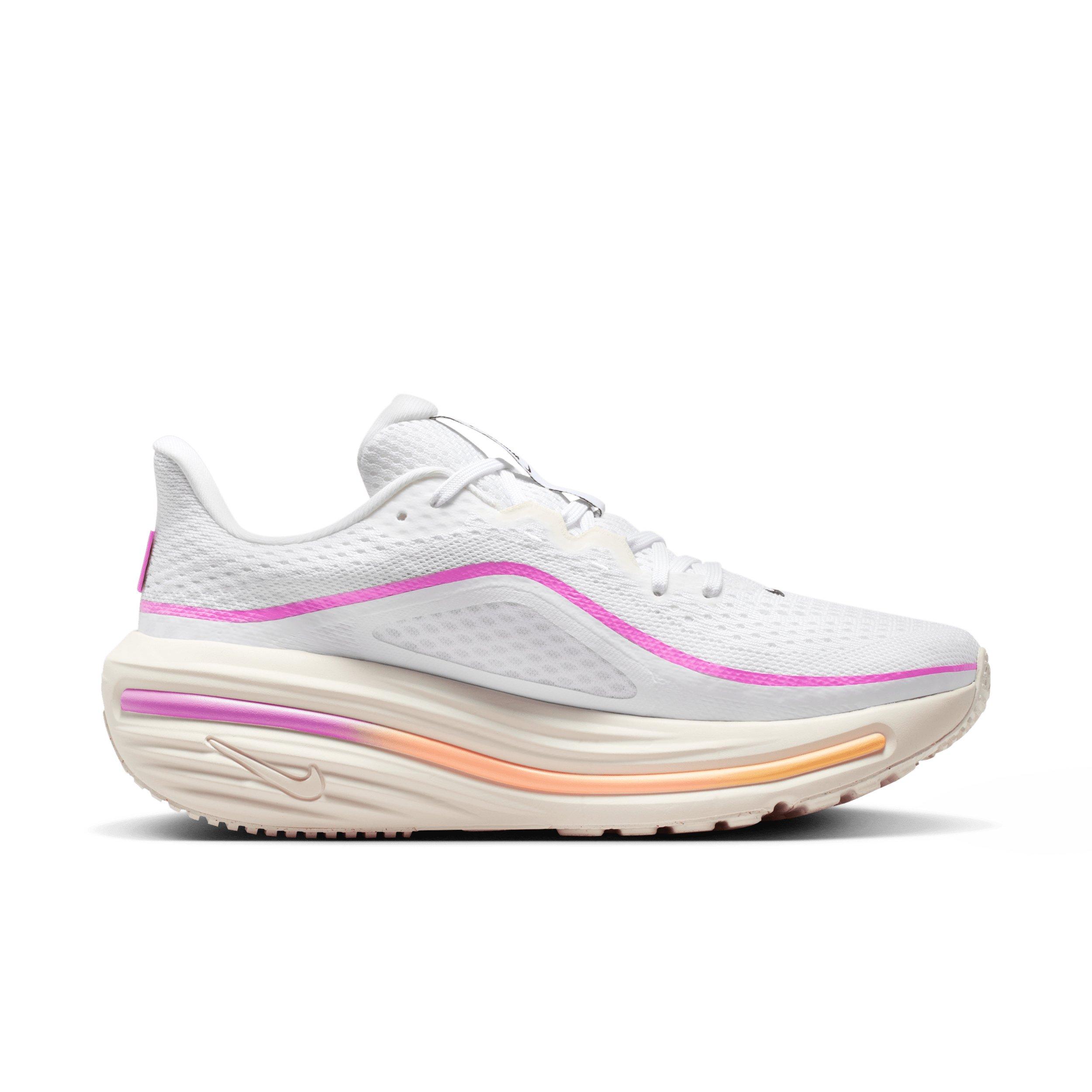 Nike Winflo 12 "White/Light Magenta/Chalk/Black" Women's Running Shoe - WHITE/PINK/BLACK Thumbnail View 1