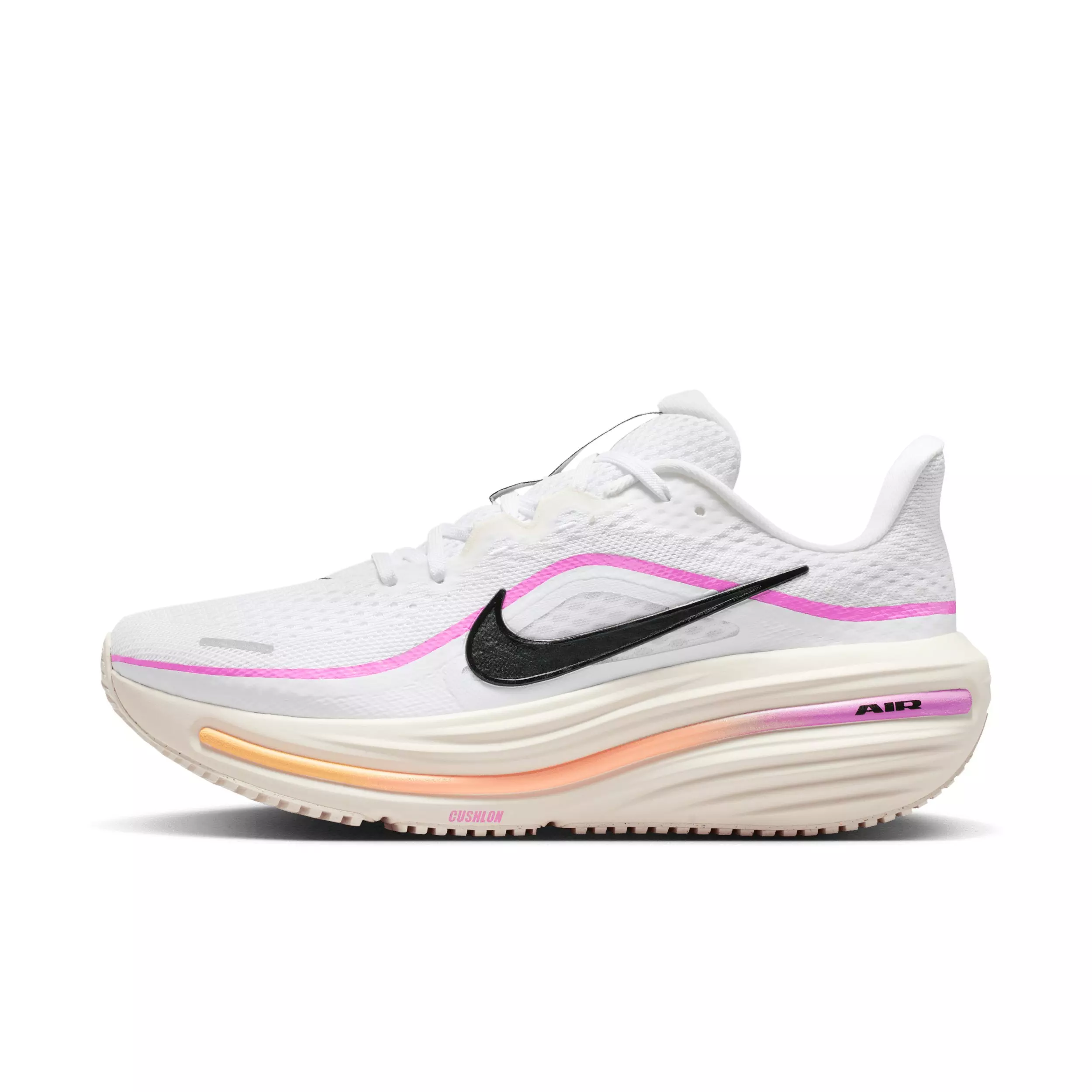 Nike Winflo 12 "White/Light Magenta/Chalk/Black" Women's Running Shoe - WHITE/PINK/BLACK