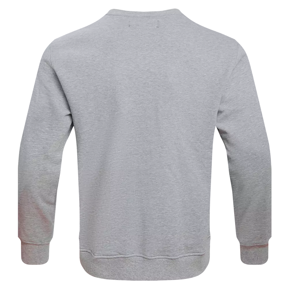 Pro Standard Men's MLB Baltimore Orioles Old English Crewneck - Grey - GREY