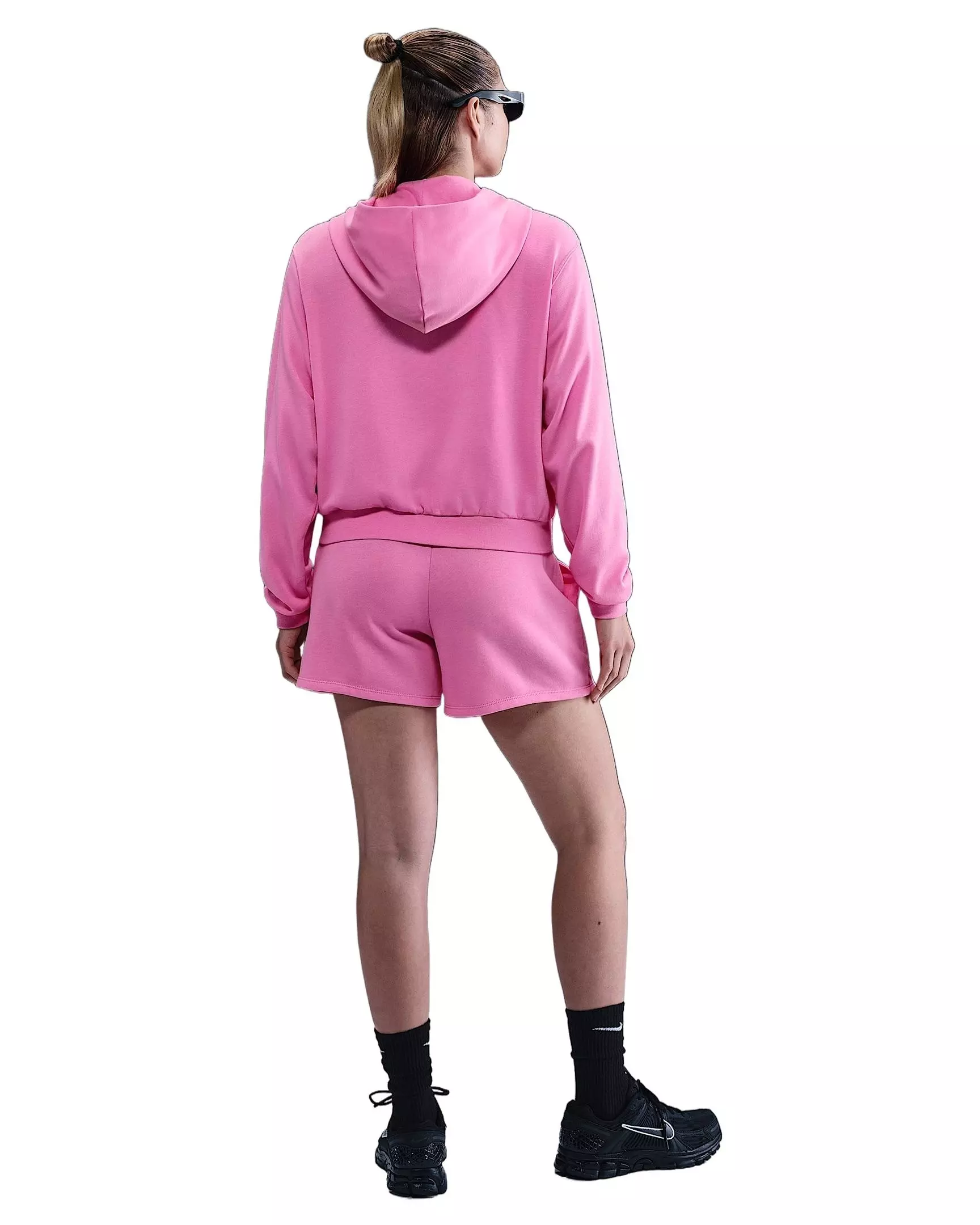 Nike Women's Sportswear Chill Terry Loose Full-Zip French Terry Jacket  - Pink - PINK