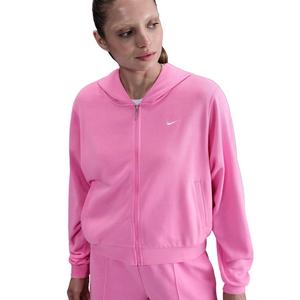 Nike Women's Sportswear Chill Terry Loose Full-Zip French Terry Jacket -Pink