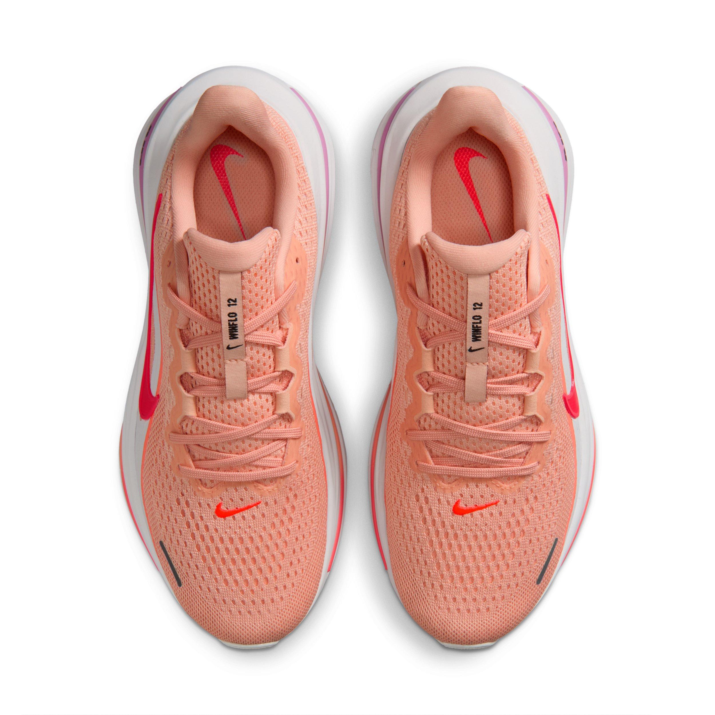 Nike Winflo 12 "Arctic Orange/Summit White/Atomic Pink/Flash Crimson" Women's Running Shoe - ORANGE/WHITE/RED Thumbnail View 4