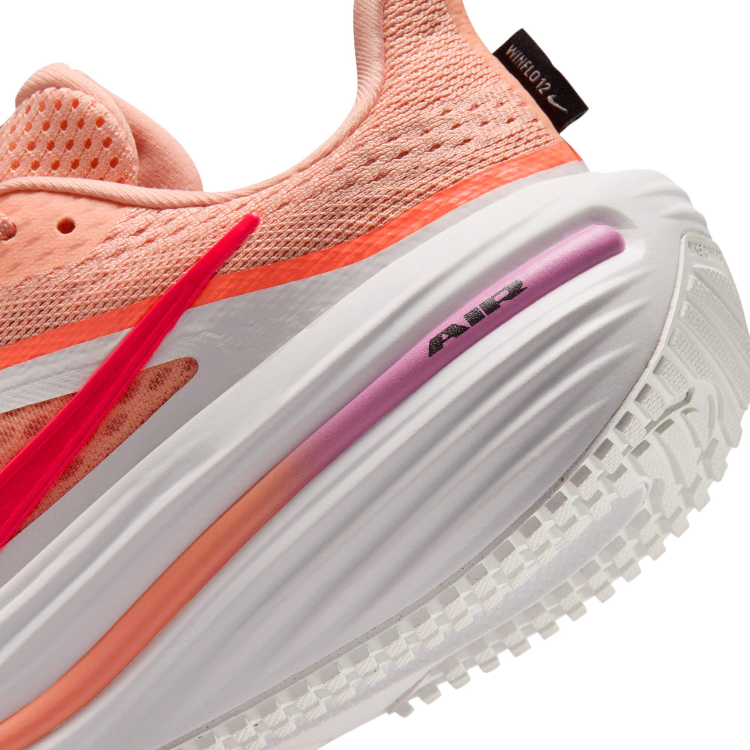 Nike Winflo 12 "Arctic Orange/Summit White/Atomic Pink/Flash Crimson" Women's Running Shoe - ORANGE/WHITE/RED Thumbnail View 8