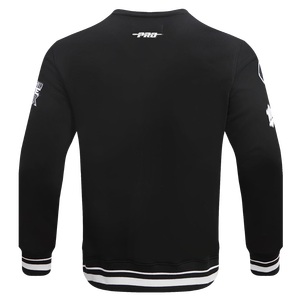 Pro Standard Men's MLB Chicago White Sox Mashup Rib Crewneck -Black/Grey