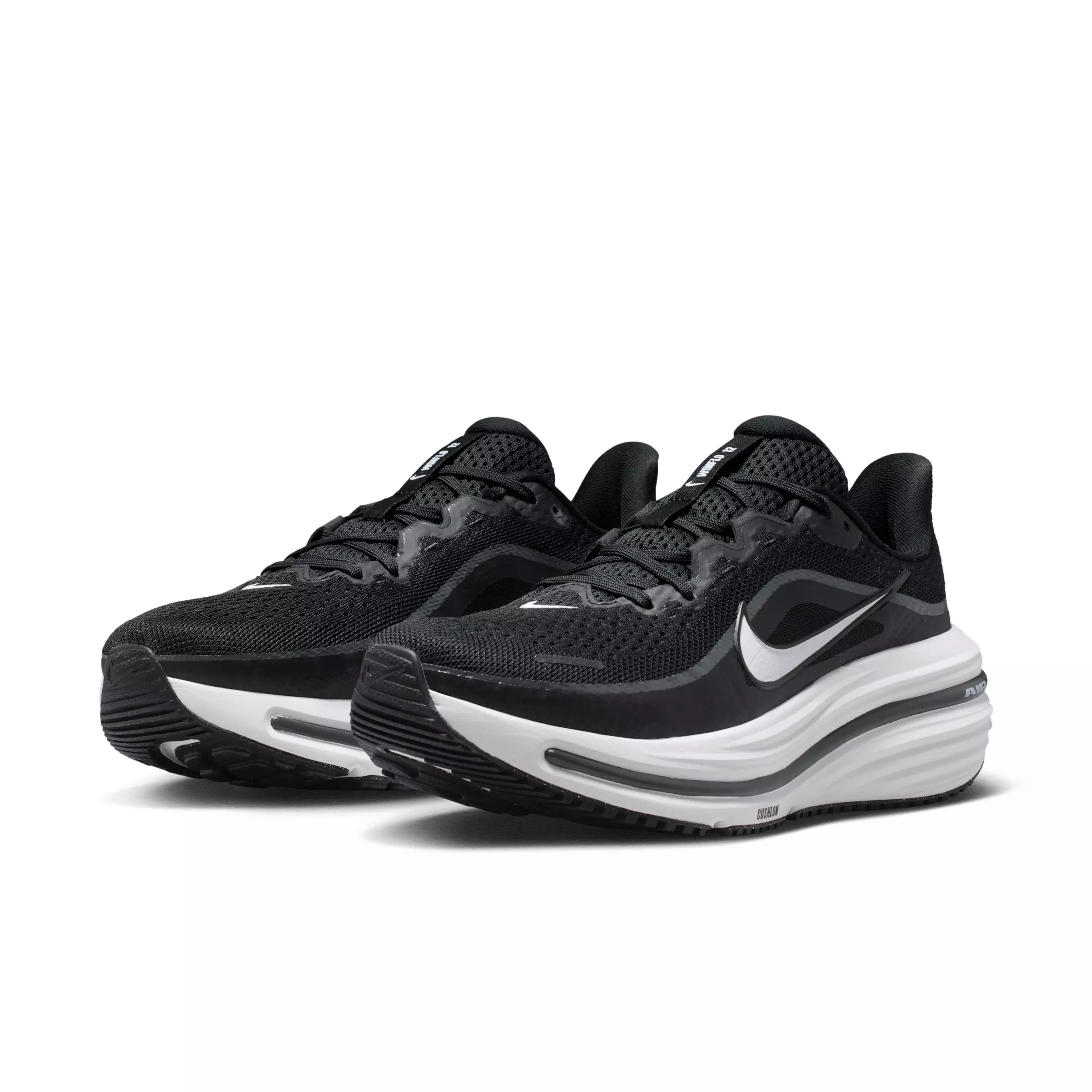Nike Winflo 12 "Black/Dark Smoke Grey/White" Women's Wide Running Shoe - BLACK/GREY/WHITE