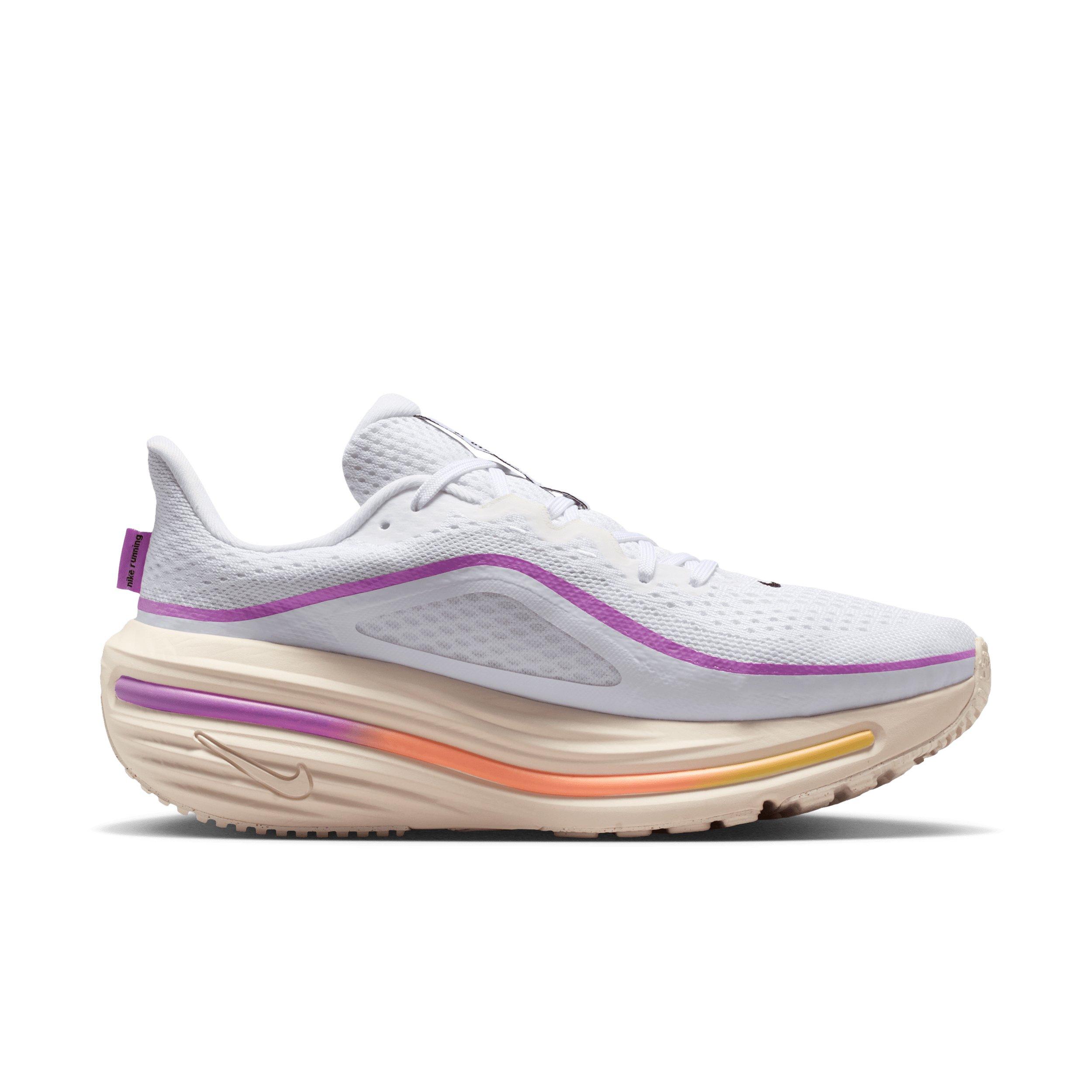 Nike Winflo 12 "White/Light Magenta/Chalk/Black" Women's Wide Running Shoe - WHITE/PINK/BLACK Thumbnail View 1